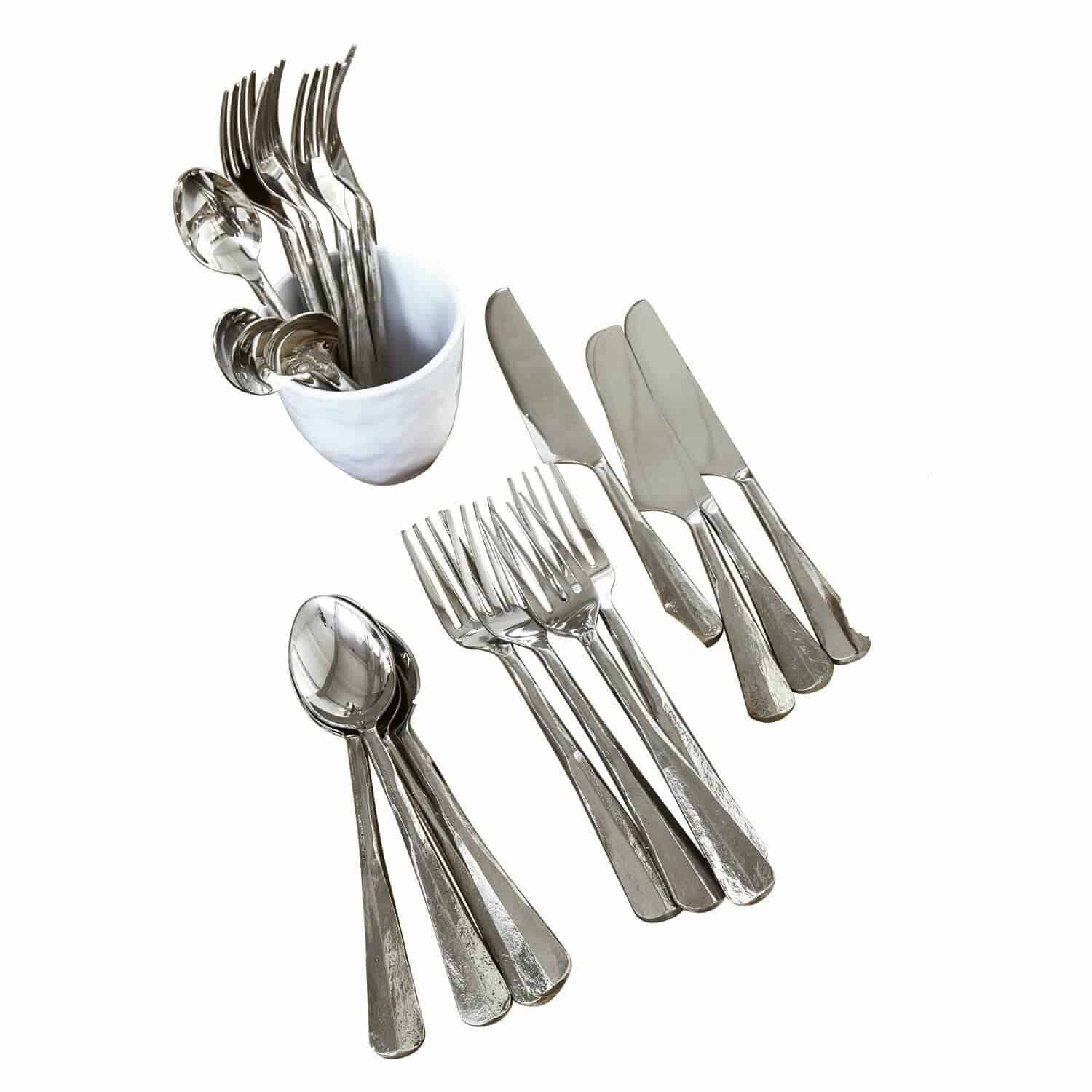 Mirabeau Besteck-Set Besteck Malden silber, Edelstahl