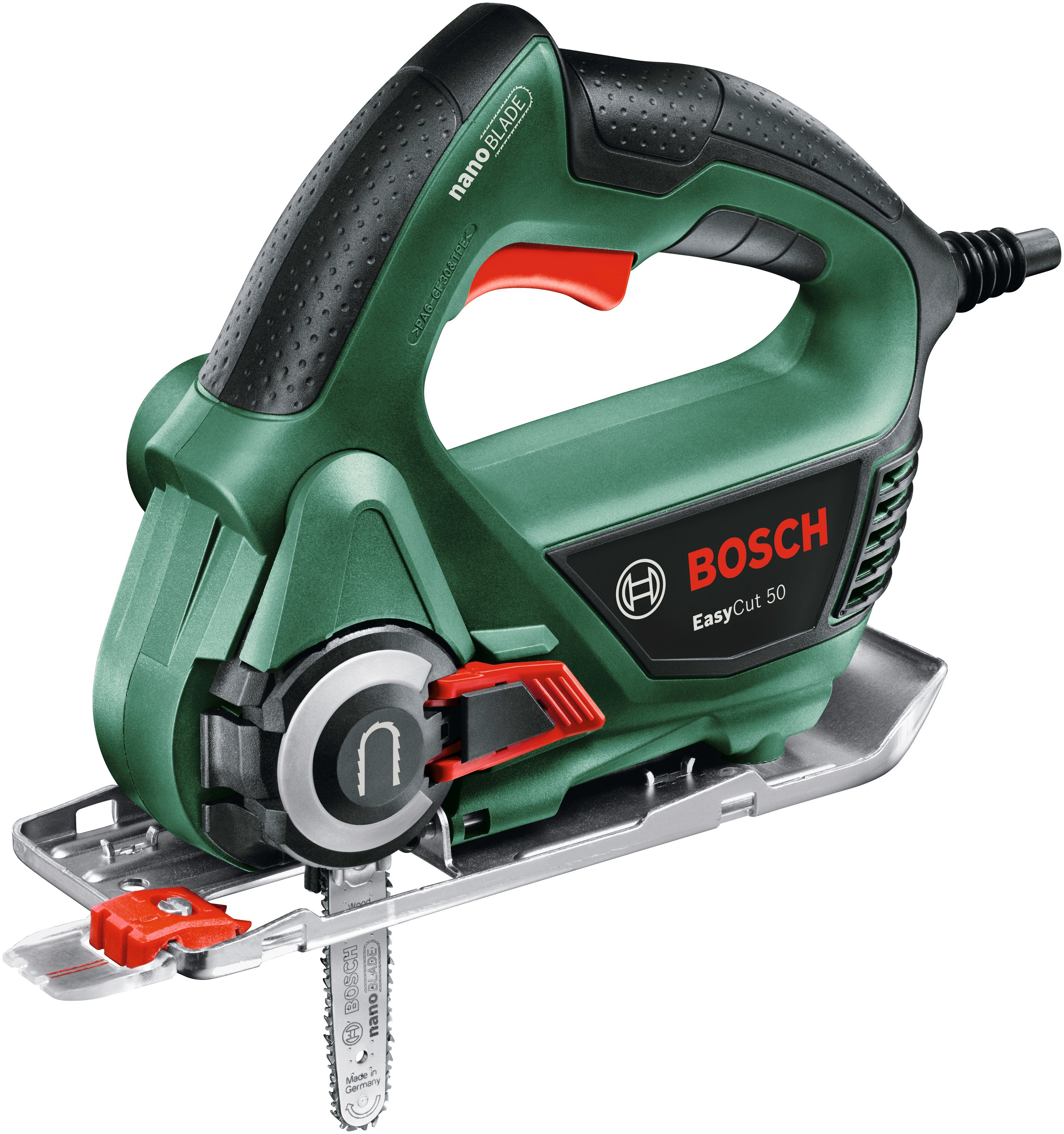 nanoBLADE-Säge, Bosch Home 500W Multifunktionssäge EasyCut 50 Garden &