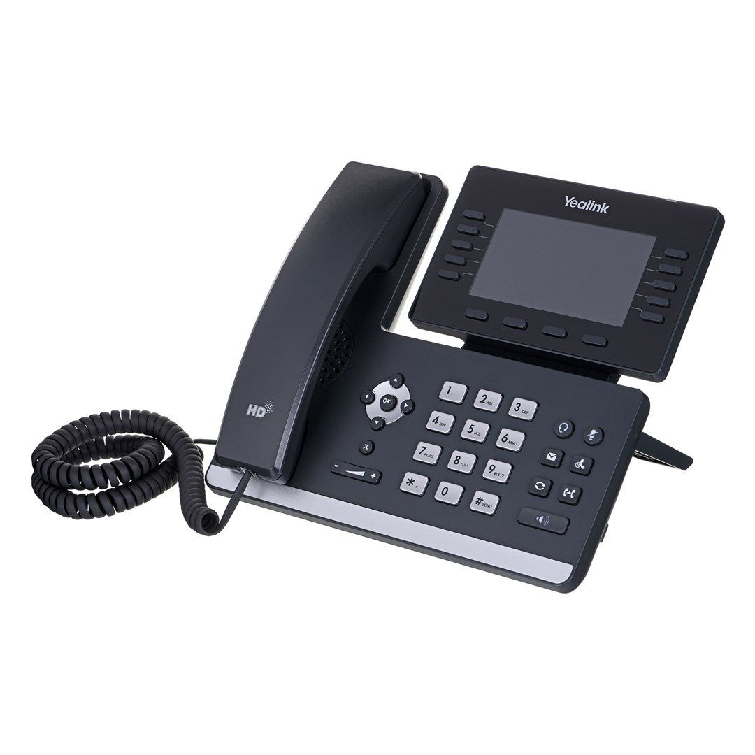 Yealink WLAN SIP-T54W Schwarz DECT-Telefon LCD Zeilen 10 IP-Telefon
