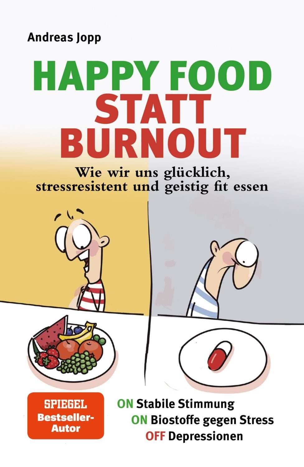 Happy Food statt Burnout – Dein Masterplan gegen Stress, Burnout und D / Andreas Jopp