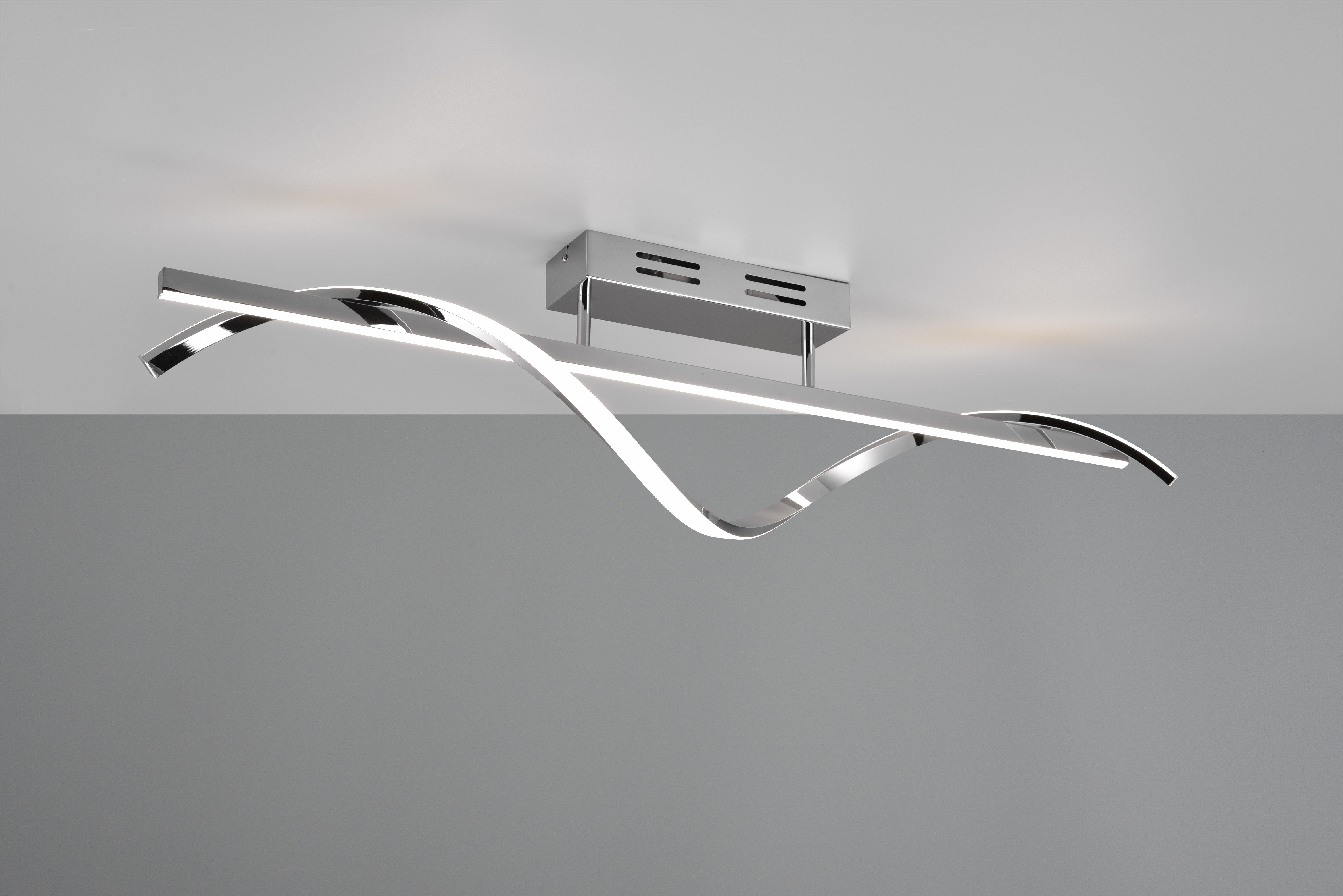 Reality Leuchten LED Deckenleuchte ISABEL, Deckenlampe 26W LED kaltweiß 400 günstig online kaufen