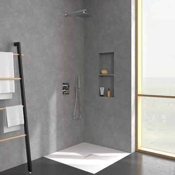 Villeroy & Boch Regenduschkopf Universal Showers, Regenbrause 200 x 200 mm, Eckig - Chrom