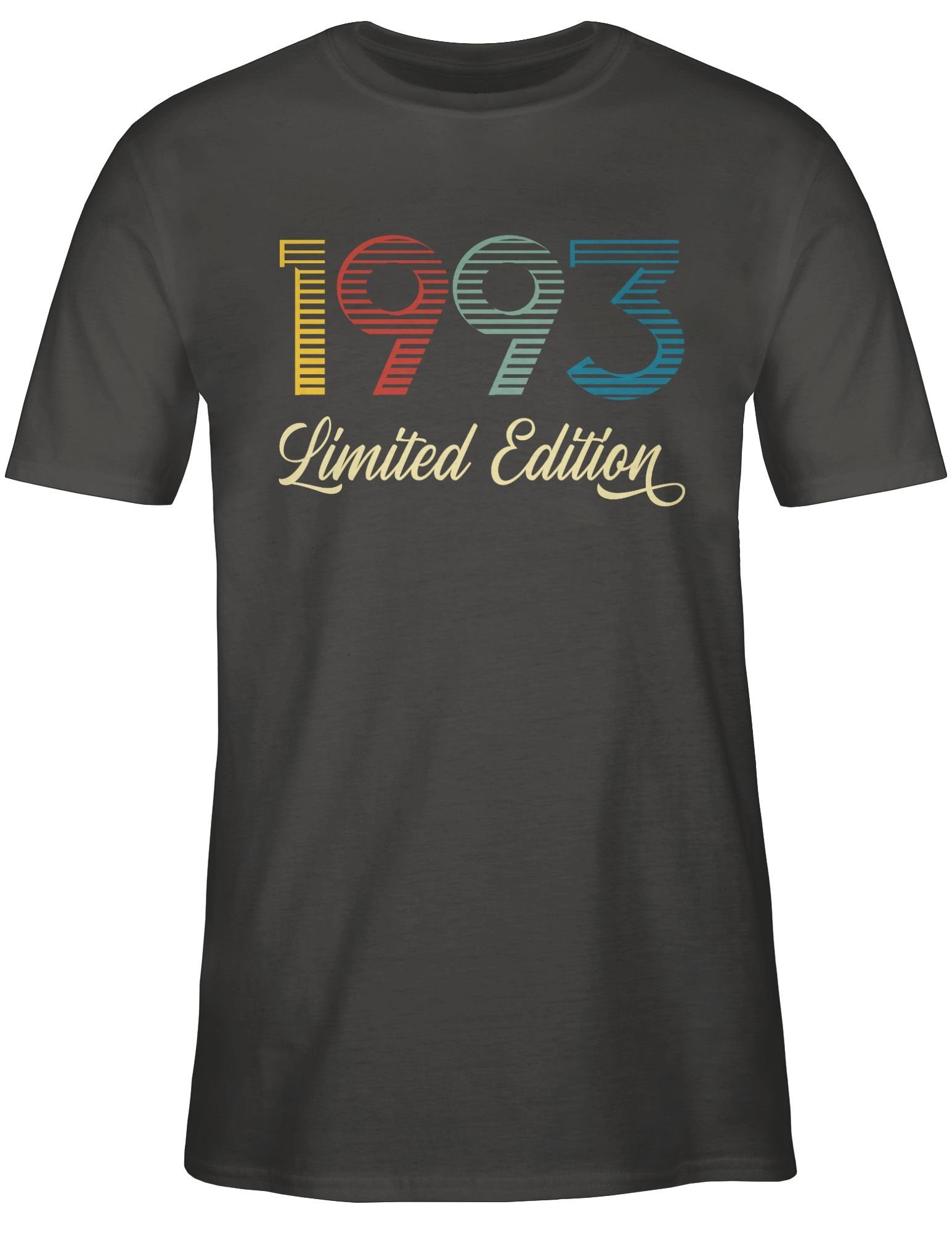 Dreißigster Shirtracer 1993 Edition Limited T-Shirt Geburtstag 30. 1 Dunkelgrau