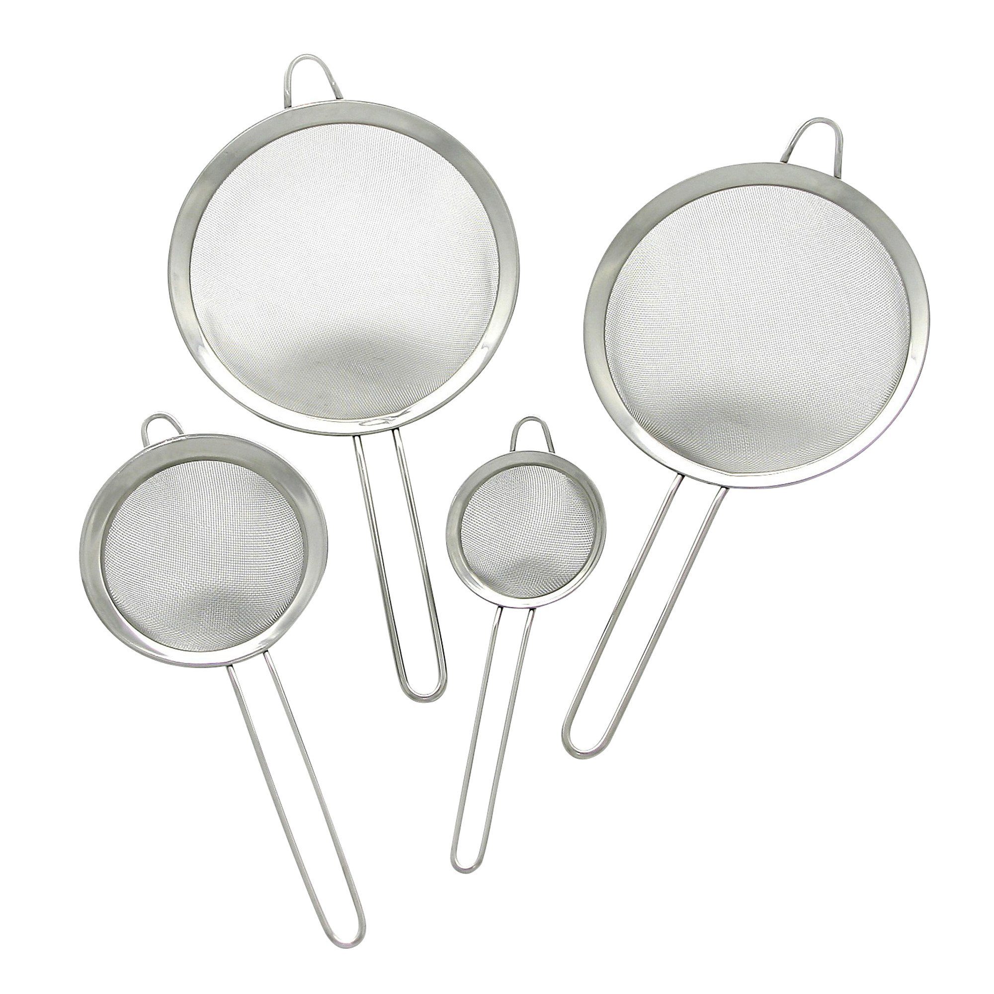 GRÄWE Küchensieb GRÄWE Küchensieb-Set 4 Stück, Edelstahl 18/10