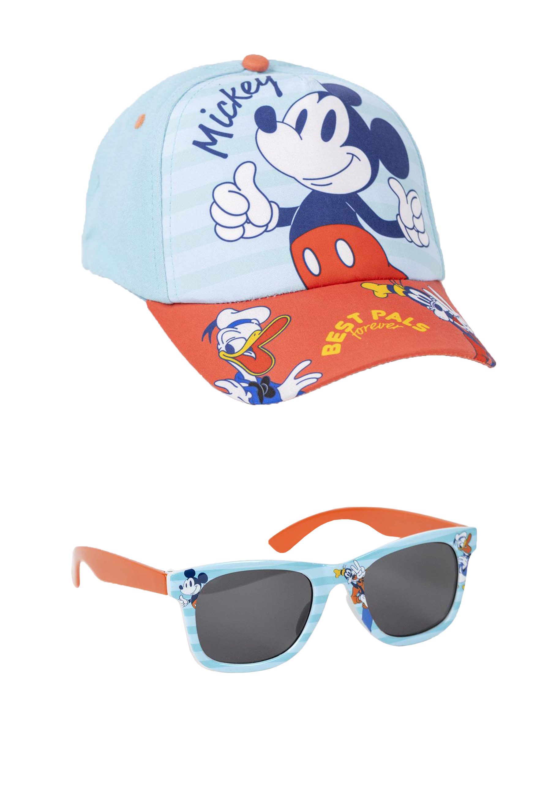Baseball Cap Jungen Kinder Set Kappe + Sonnenbrille
