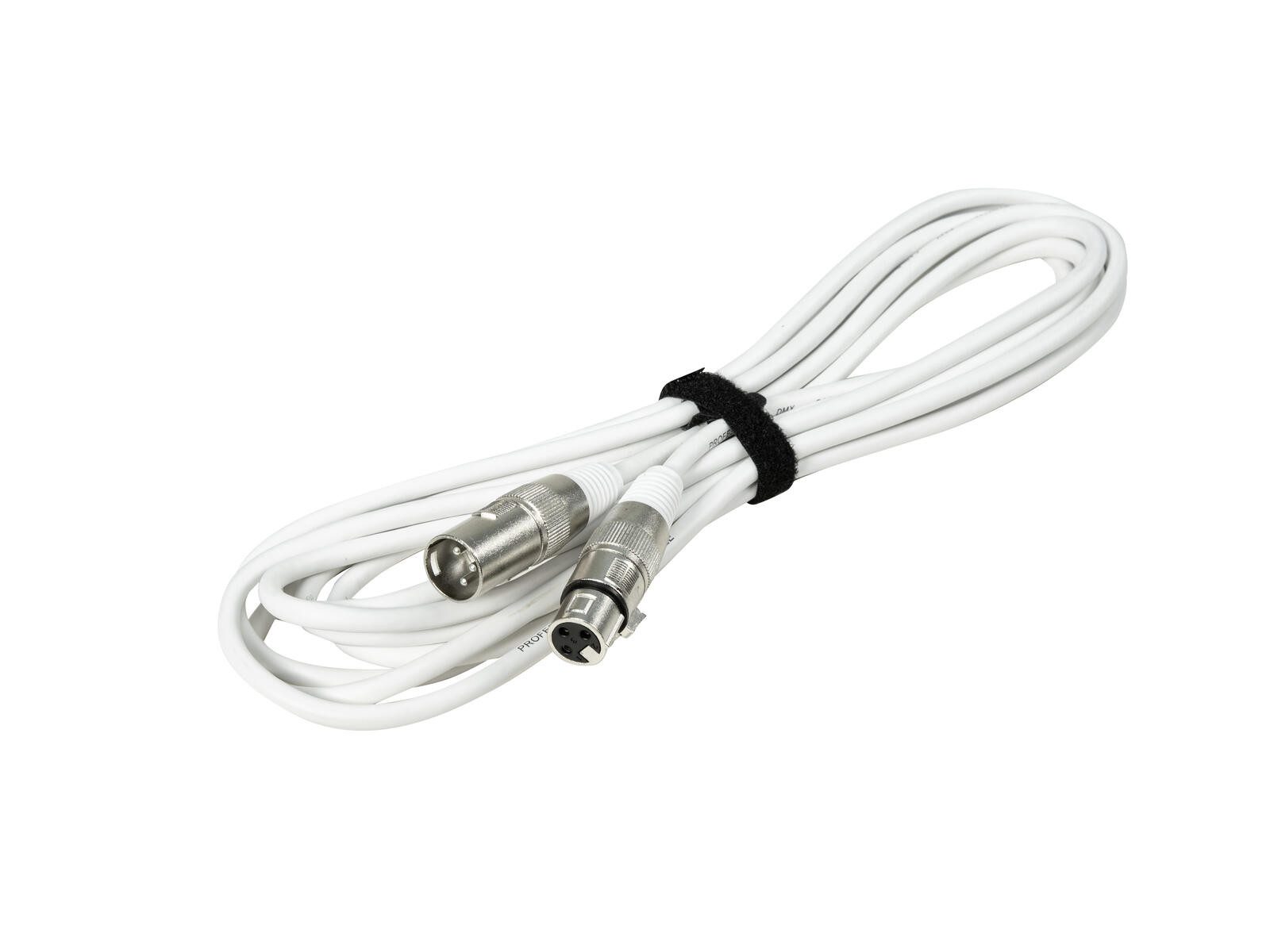 Thumbnail - EUROLITE EUROLITE DMX Kabel XLR 3pol 5m weiß Lampen-Verbindungskabel