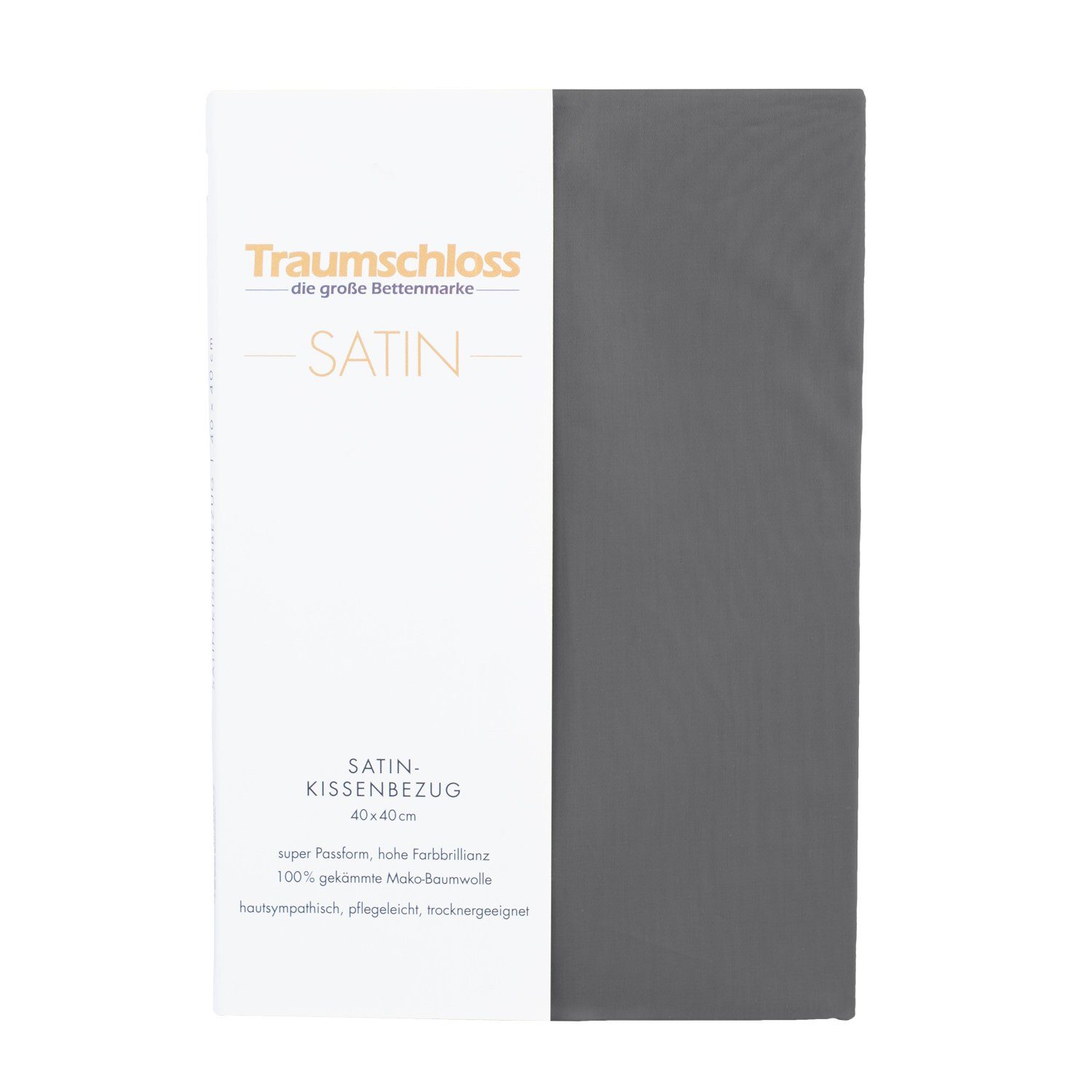 Traumschloss Kissenbezug Mako-Satin, (1 Stück), 100% Mako-Baumwolle, mit Re günstig online kaufen