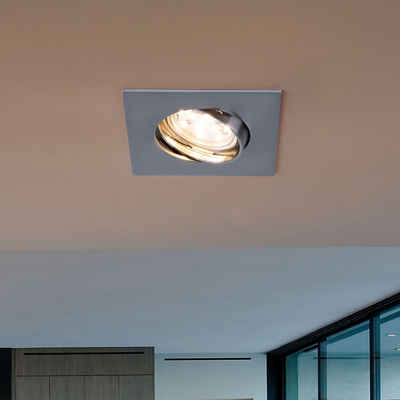 Paulmann LED Einbaustrahler, LED-Leuchtmittel fest verbaut, Warmweiß, LED Einbaustrahler Decken Spot Leuchte Wohnraum Lampe Beleuchtung
