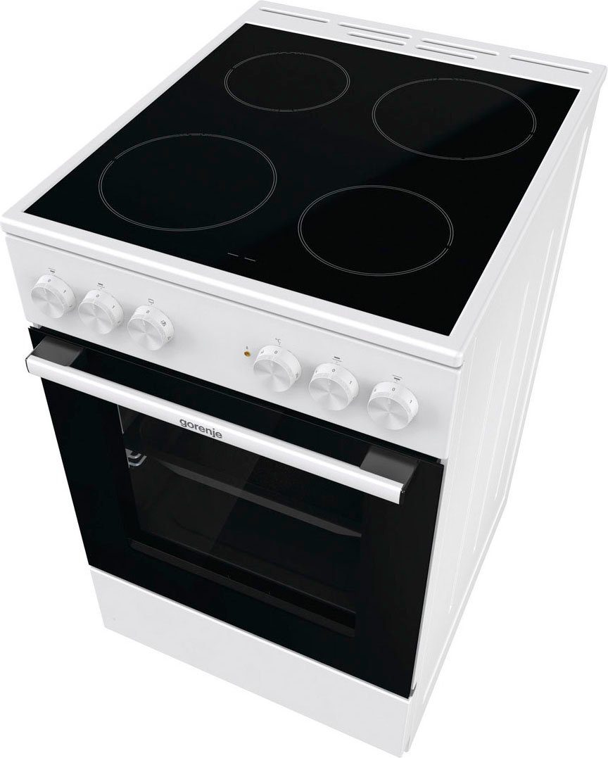 GORENJE Elektro-Standherd GEC5A21WG, Aqua Clean, PerfectGrill. Gleichmäßige knusprige Ergebnisse – Bild 5 von 5