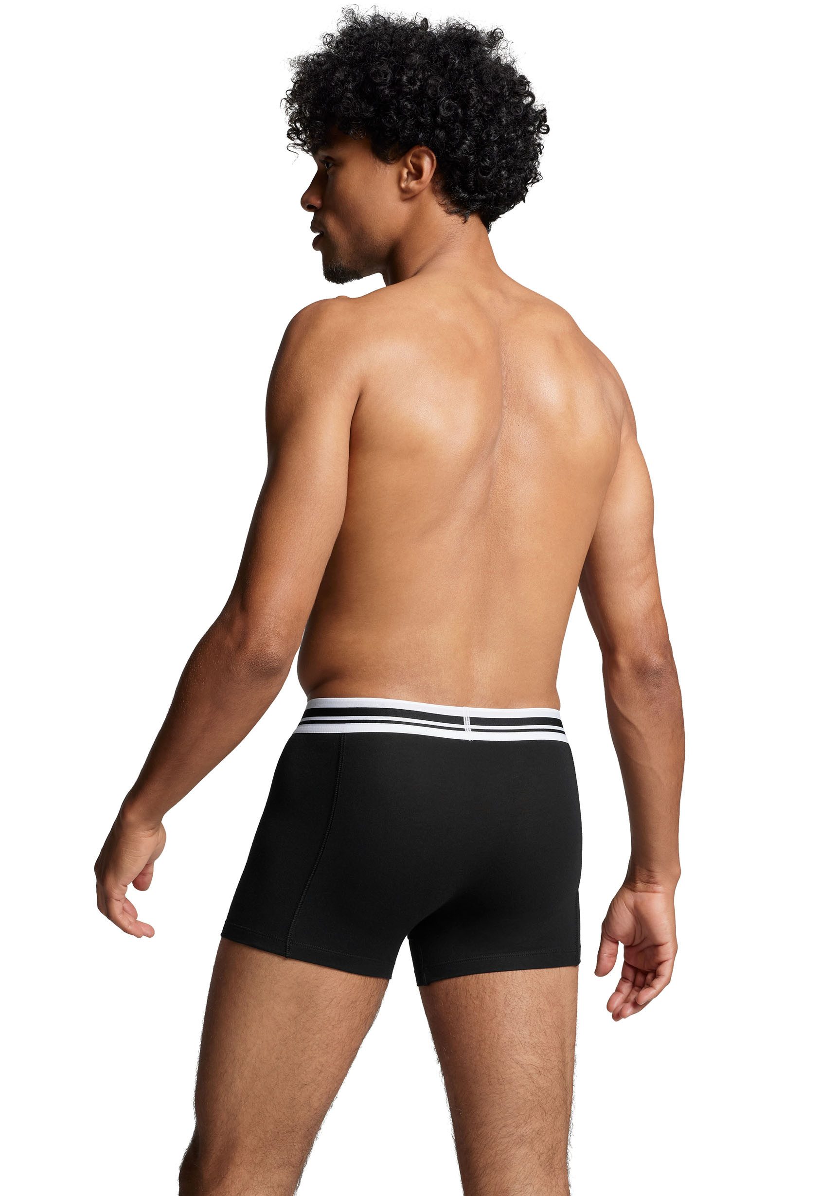 PUMA Boxershorts PUMA MEN EVERYDAY PLACED LOGO BOXERS 2P (2er Pack) mit Logo Webbund – Bild 4 von 5