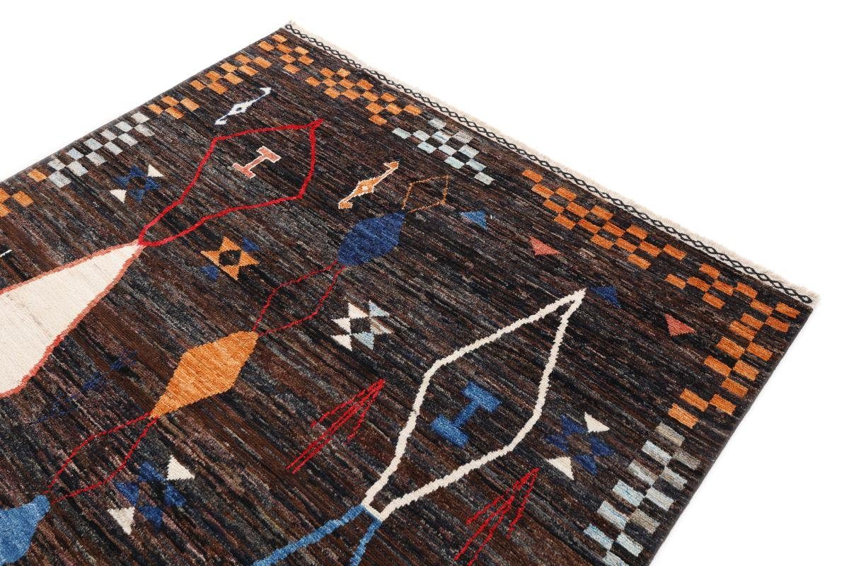 Orientteppich Berber Ghashghai 200x309 mm Moderner Nain Höhe: rechteckig, 10 Handgeknüpfter Trading, Orientteppich