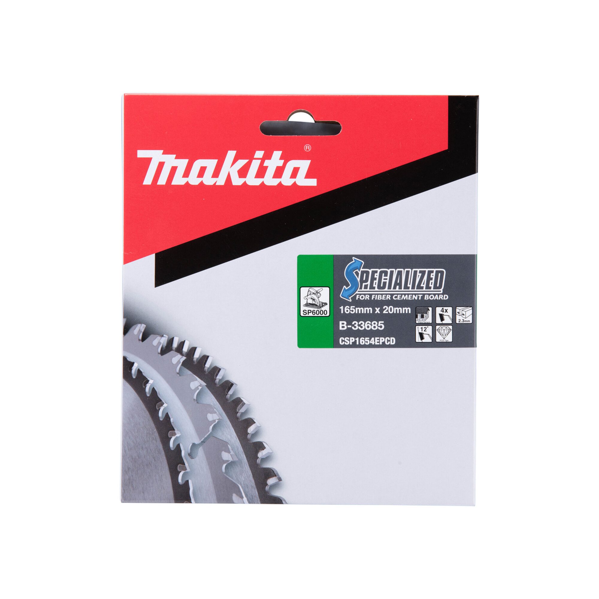 Makita Kreissägeblatt Makita SPECIALIZED Sägeb.165x20x4Z (B-33685)