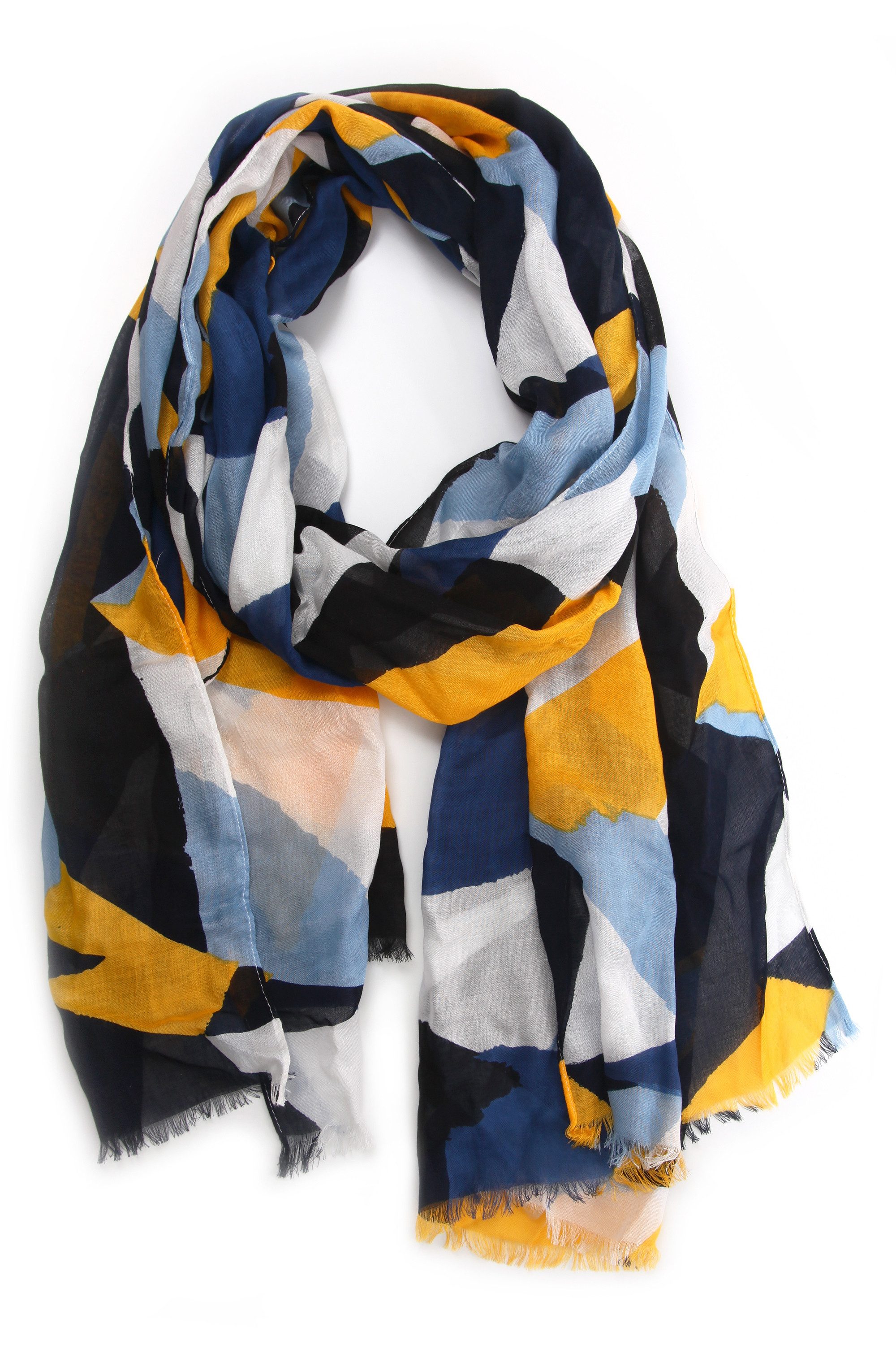 COLLEZIONE ALESSANDRO Modeschal Geo, (1-St), mit tollen Farben und Formen günstig online kaufen