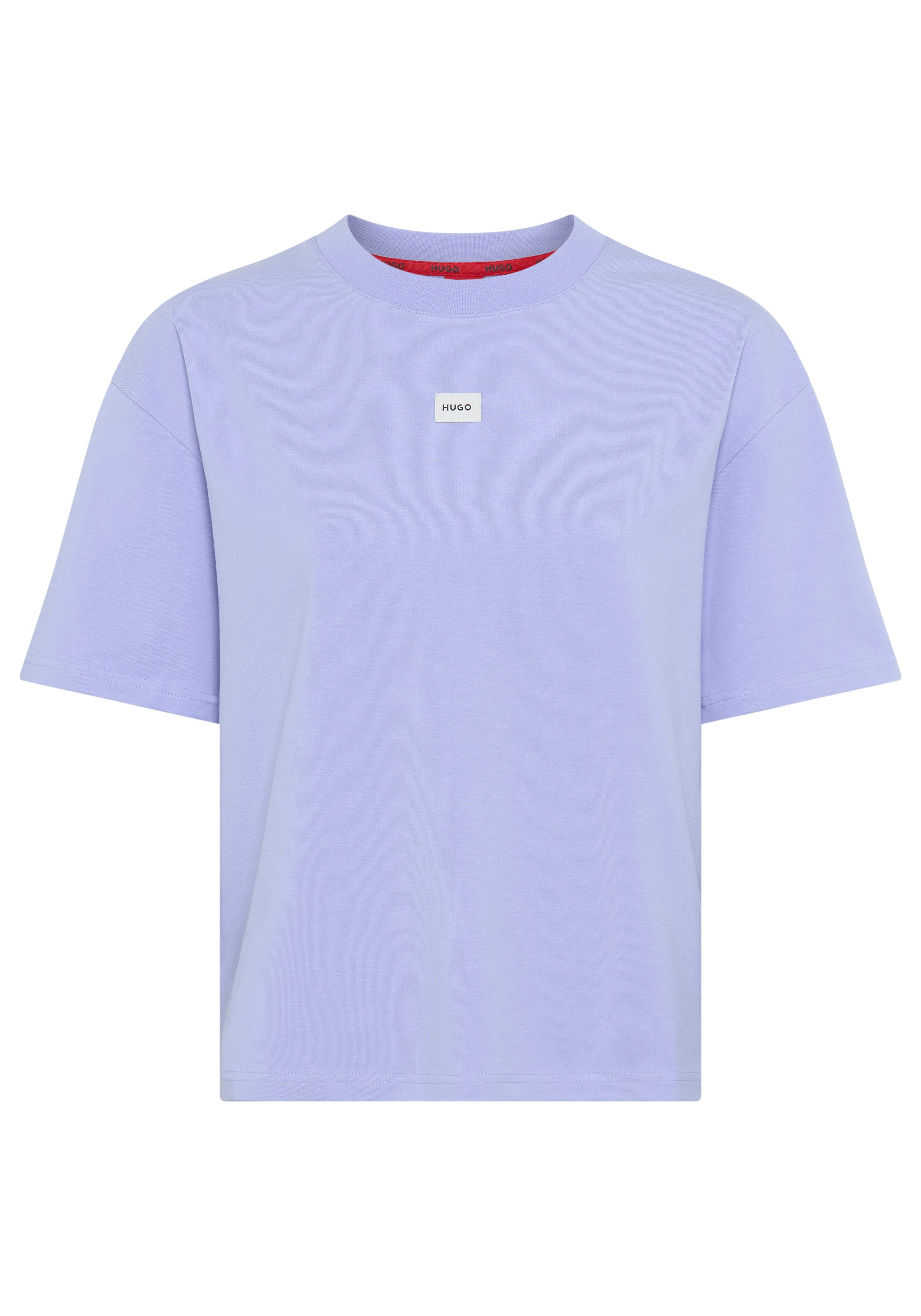 HUGO T-Shirt Signature normale Passofrm, Rundhals günstig online kaufen