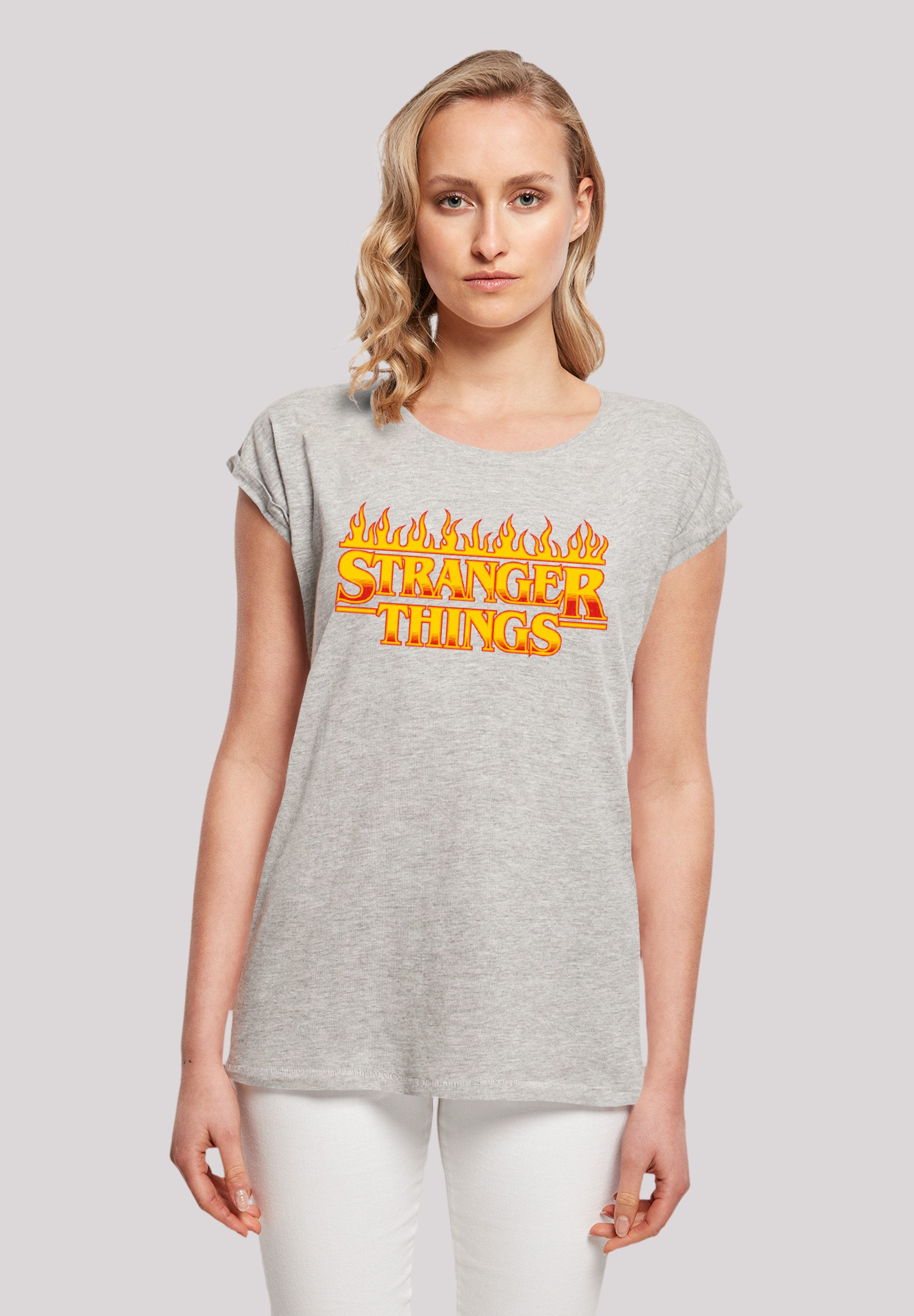 T-Shirt Stranger Things Fire Logo