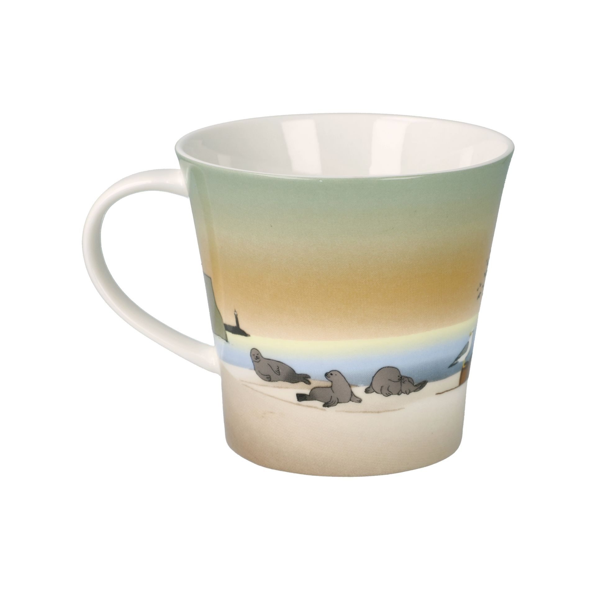 Goebel Tasse Sunset Mood 10x9.5x13 cm, Porzellan, Spülmaschinengeeignet; Mikrowellengeeignet