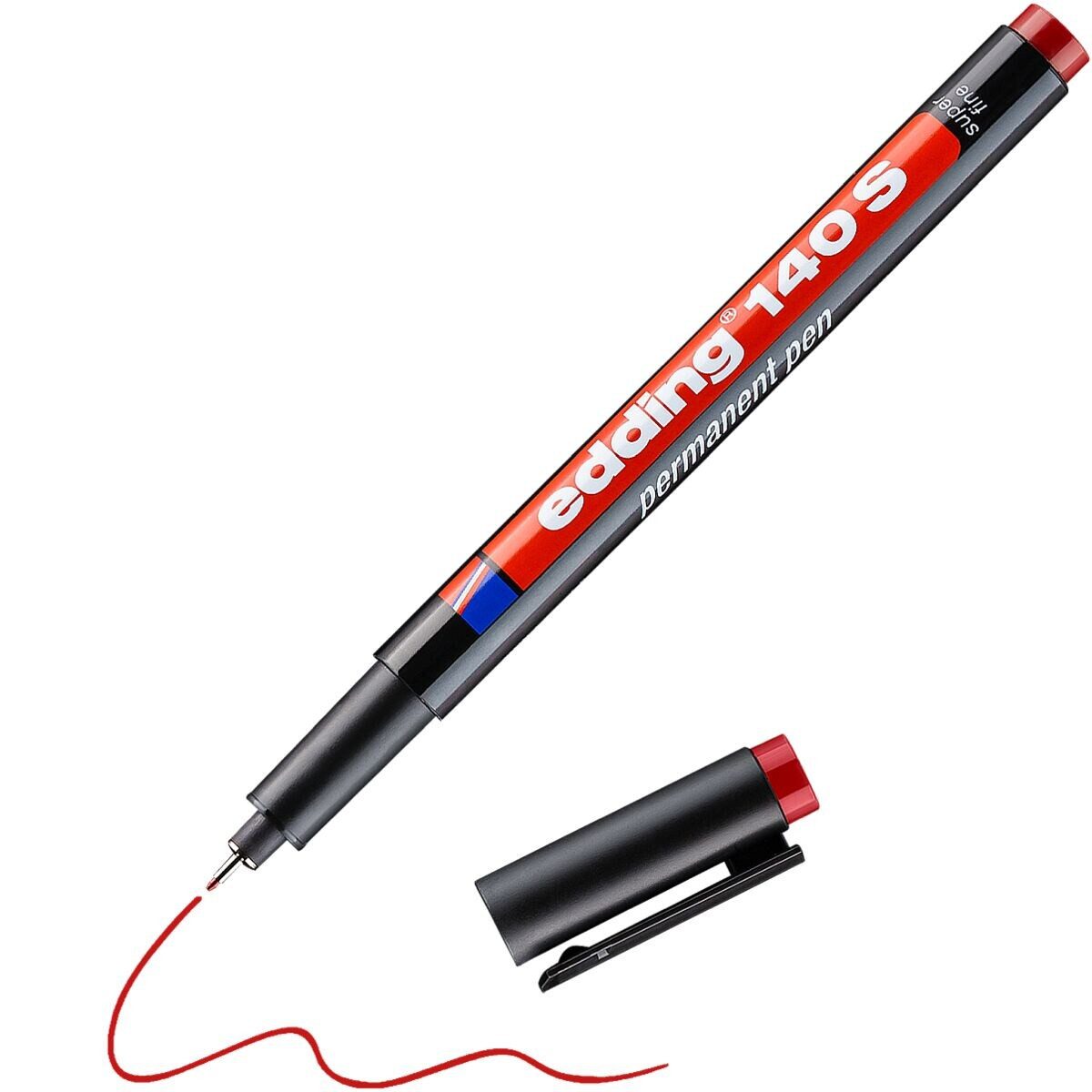 edding Folienstift e-140 S, (4-tlg), mit permanenter Tinte
