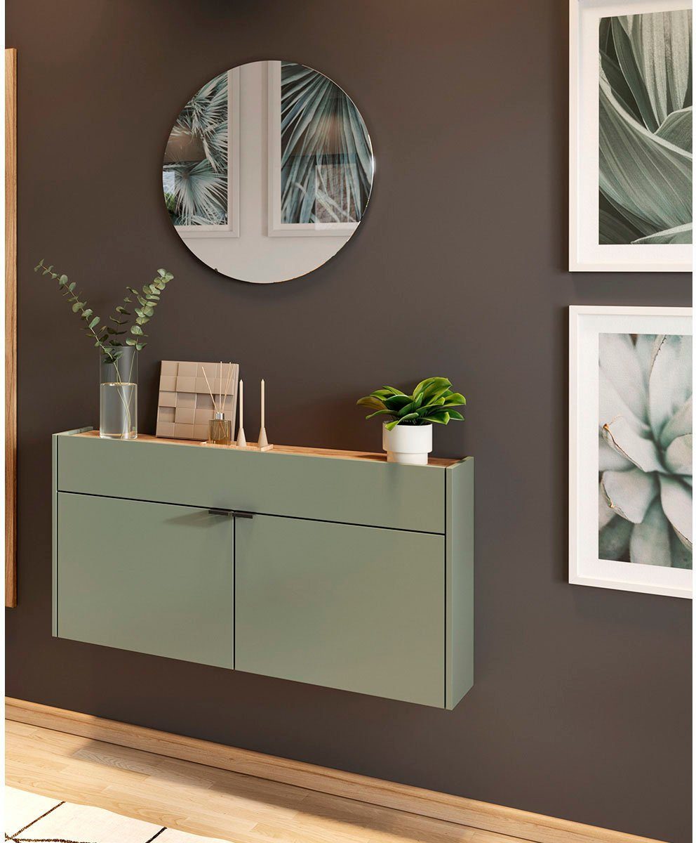 GERMANIA Garderoben-Set Ameca, (Set, 2-St), Mehrzweckschrank und Spiegel, g günstig online kaufen