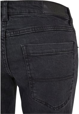 URBAN CLASSICS Bequeme Jeans Urban Classics Damen Ladies Low Waist Straight Denim Pants (1-tlg)