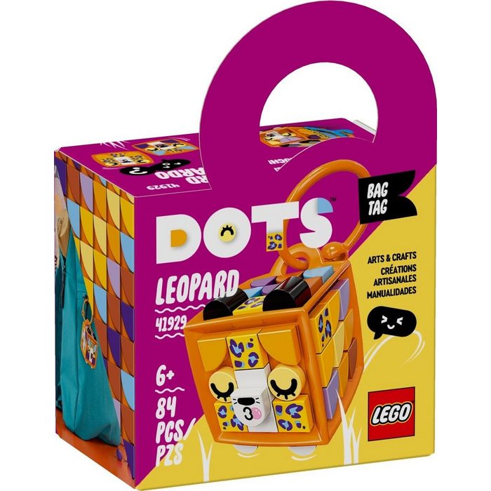 LEGO® Konstruktionsspielsteine LEGO® DOTS™ - Bag Tag Leopard (Set 84 St)