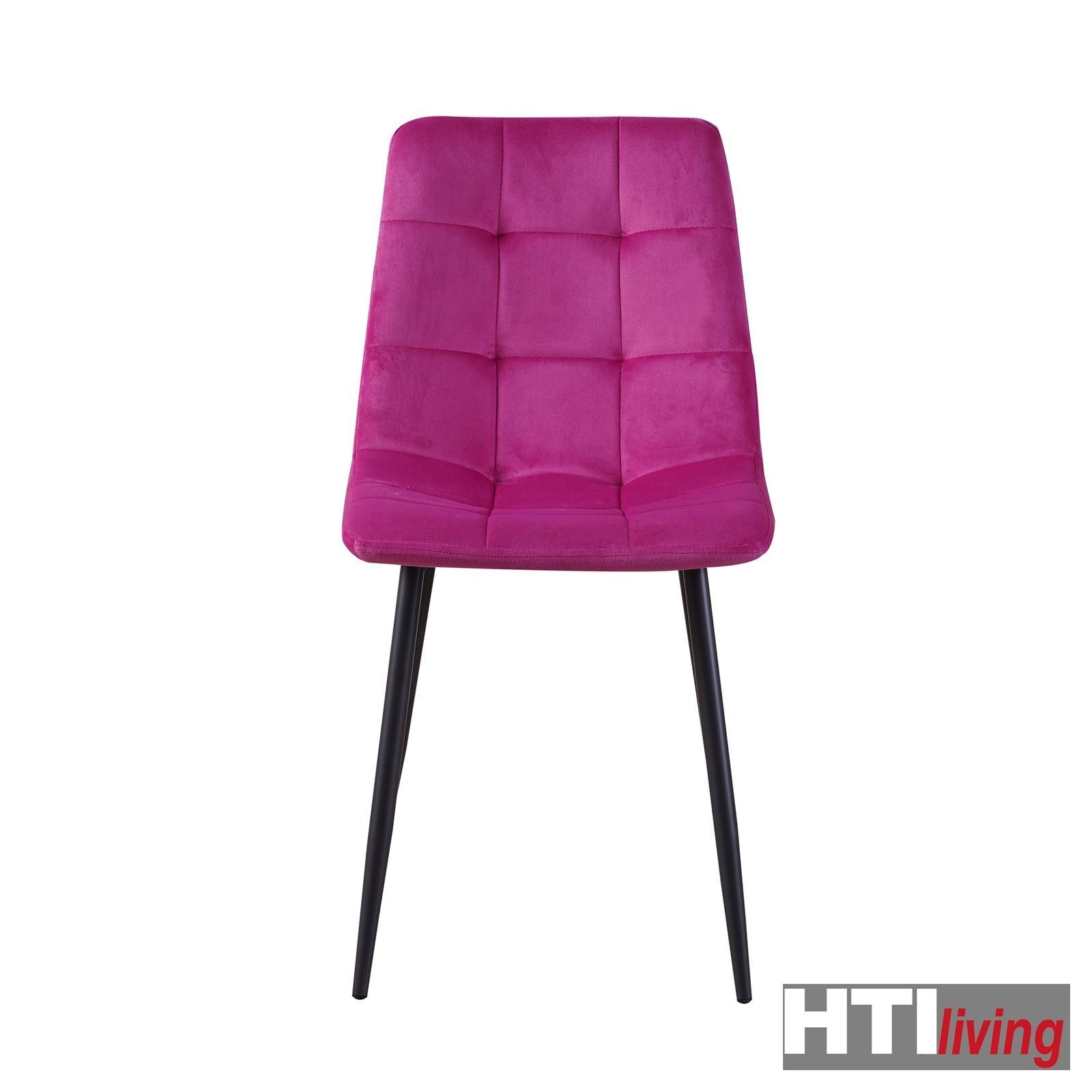 HTI-Living Esszimmerstuhl Stuhl Mesa Velvet Pink (Stück, 1 St), Esszimmerst günstig online kaufen