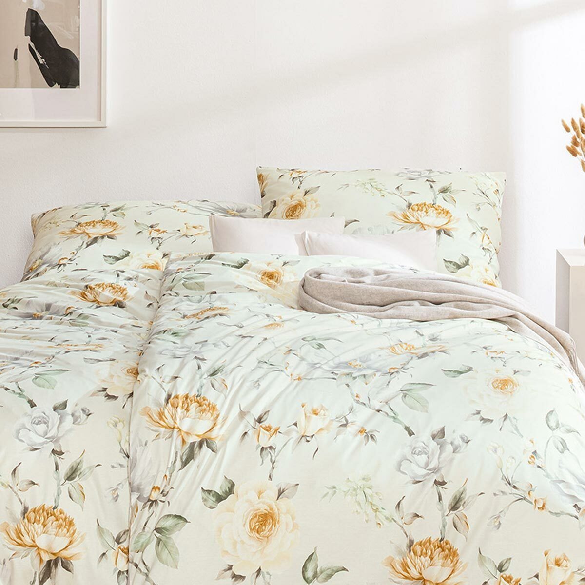 Estella Bettwäsche Estella Interlock Jersey Bettwäsche Penelope 6943-220 ecrue 135x200, 2 teilig