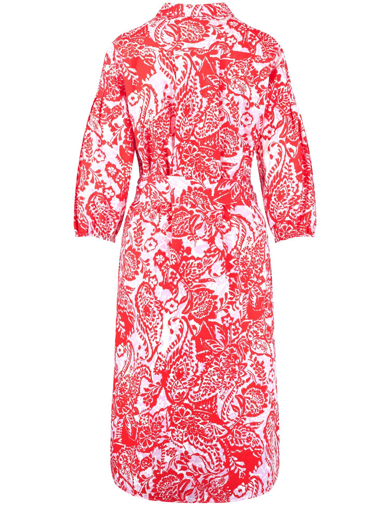 GERRY WEBER A-Linien-Kleid Modisches Blusenkleid mit Taillenband
