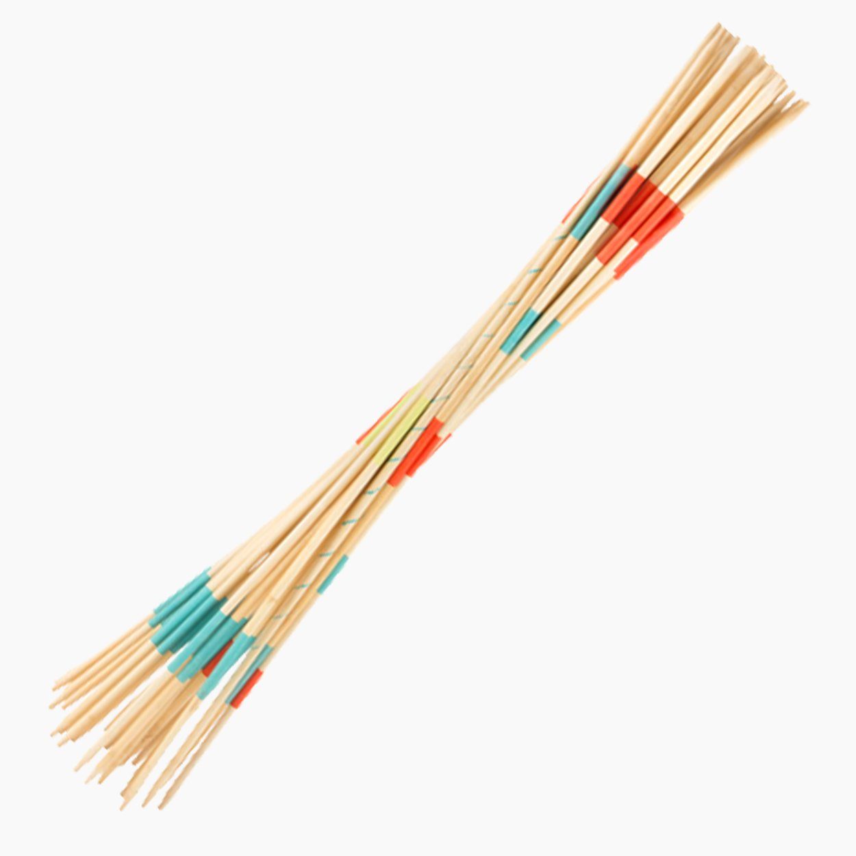 Small Foot Stapelspielzeug Riesen Mikado XXL Active, (packung, 31-tlg), 90 cm lange Holzstäbe mit unterschiedlichen Farbkennungen