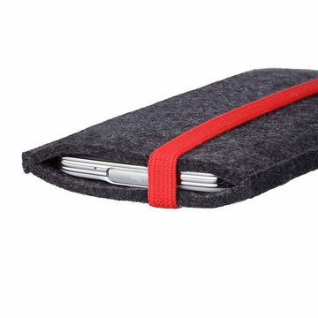 flat.design Handyhülle Filz für Xiaomi Redmi A1, Schutzhülle Filzhülle Filztasche Filz Hülle Tasche handmade in Germany