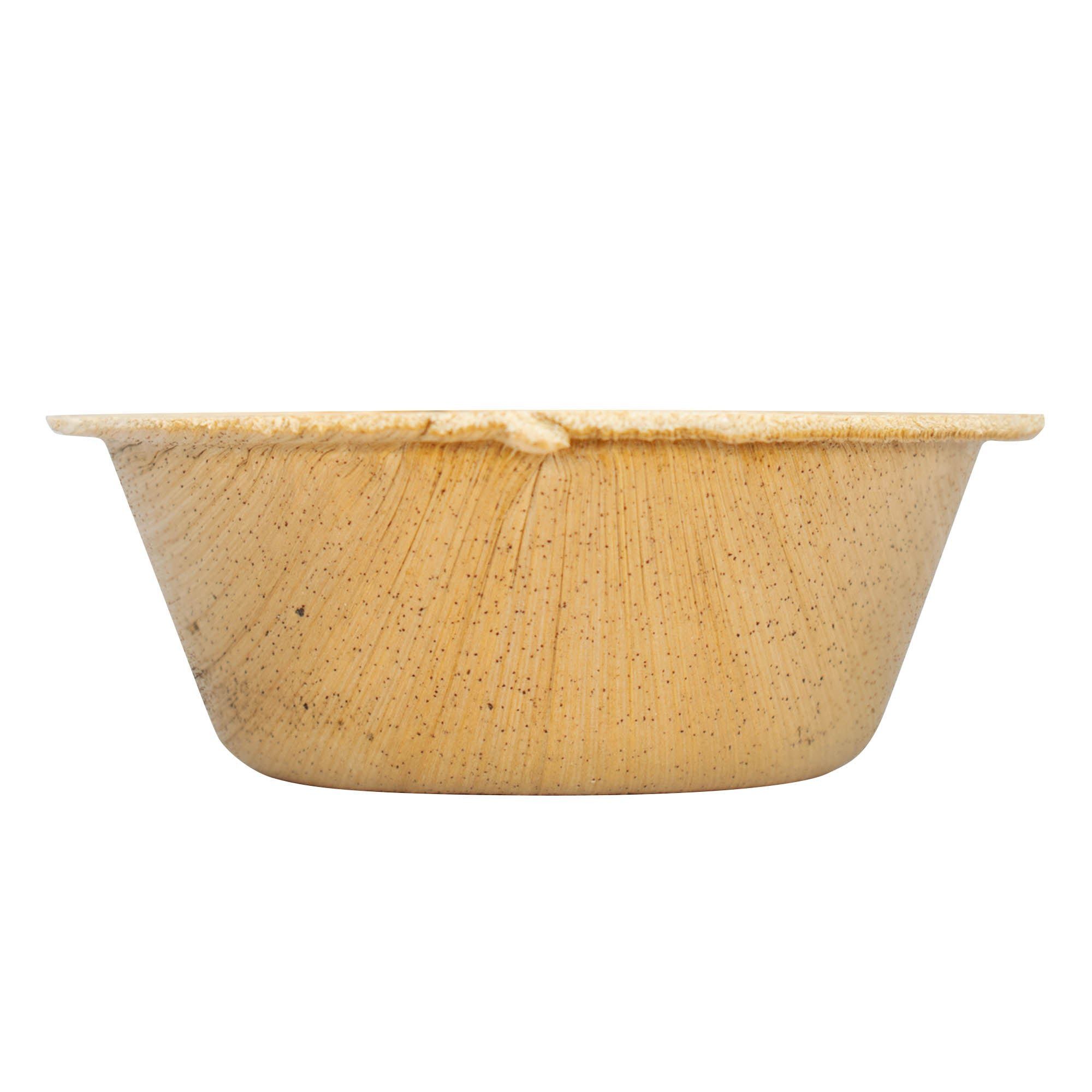 wisefood Einwegschale Palmblatt Dipschale rund Ø 6cm (20ml), Palmblatt, (25-tlg)