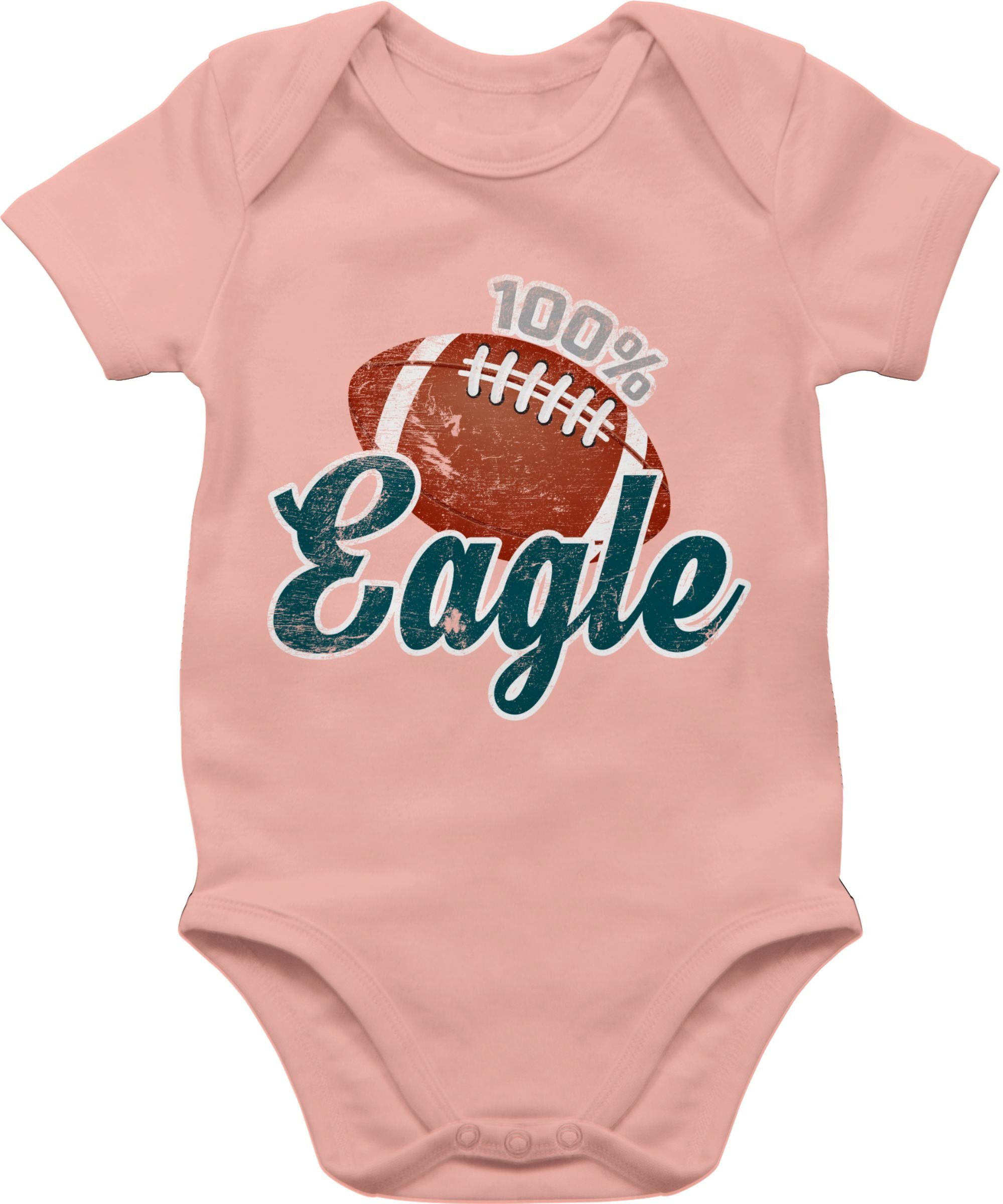 Sport & 100% Bewegung Eagle Shirtbody Shirtracer Baby 3 Babyrosa