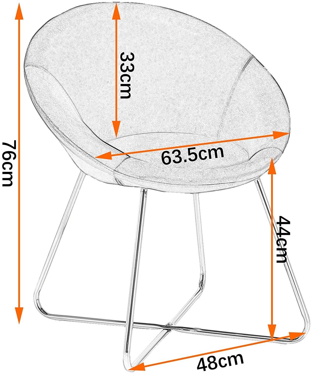 St), Metallbeine 2 (Set, Sessel, Samt, aus Sitzfläche Dunkelgrün Woltu Esszimmerstuhl
