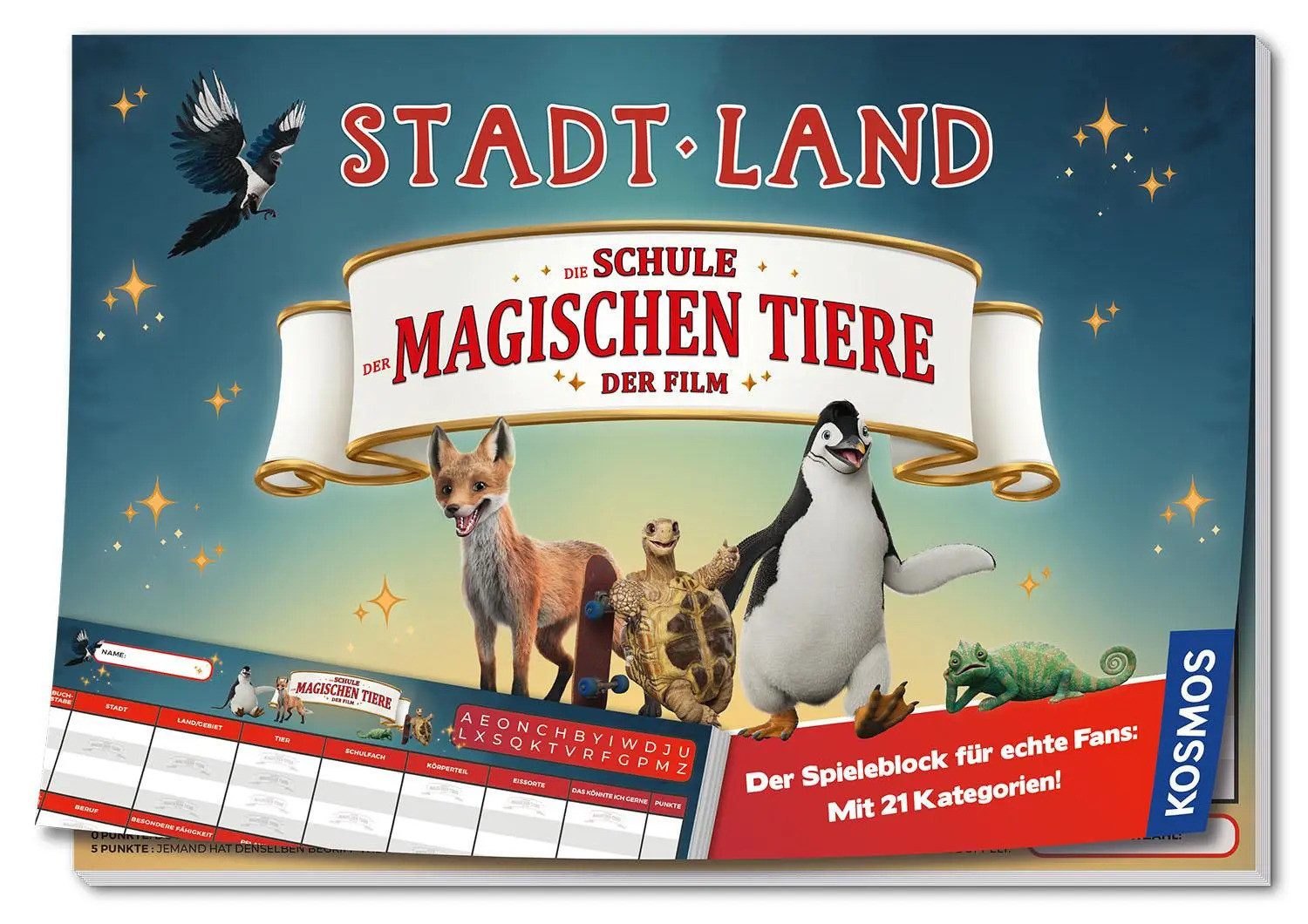 Spiel Stadt - Land - Die Schule der magischen Tiere
