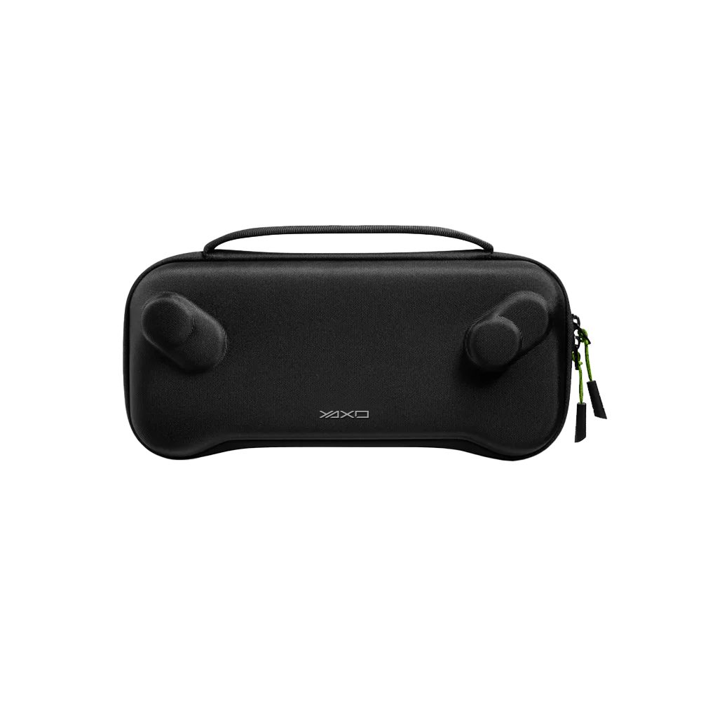 YAXO Konsolen-Tasche Tasche für ROG Xbox Ally X Case stoßfest Hardcase Zubehörfach Griff 7 Zoll Konsolen-Displaygröße, Antikollisions-Ecken