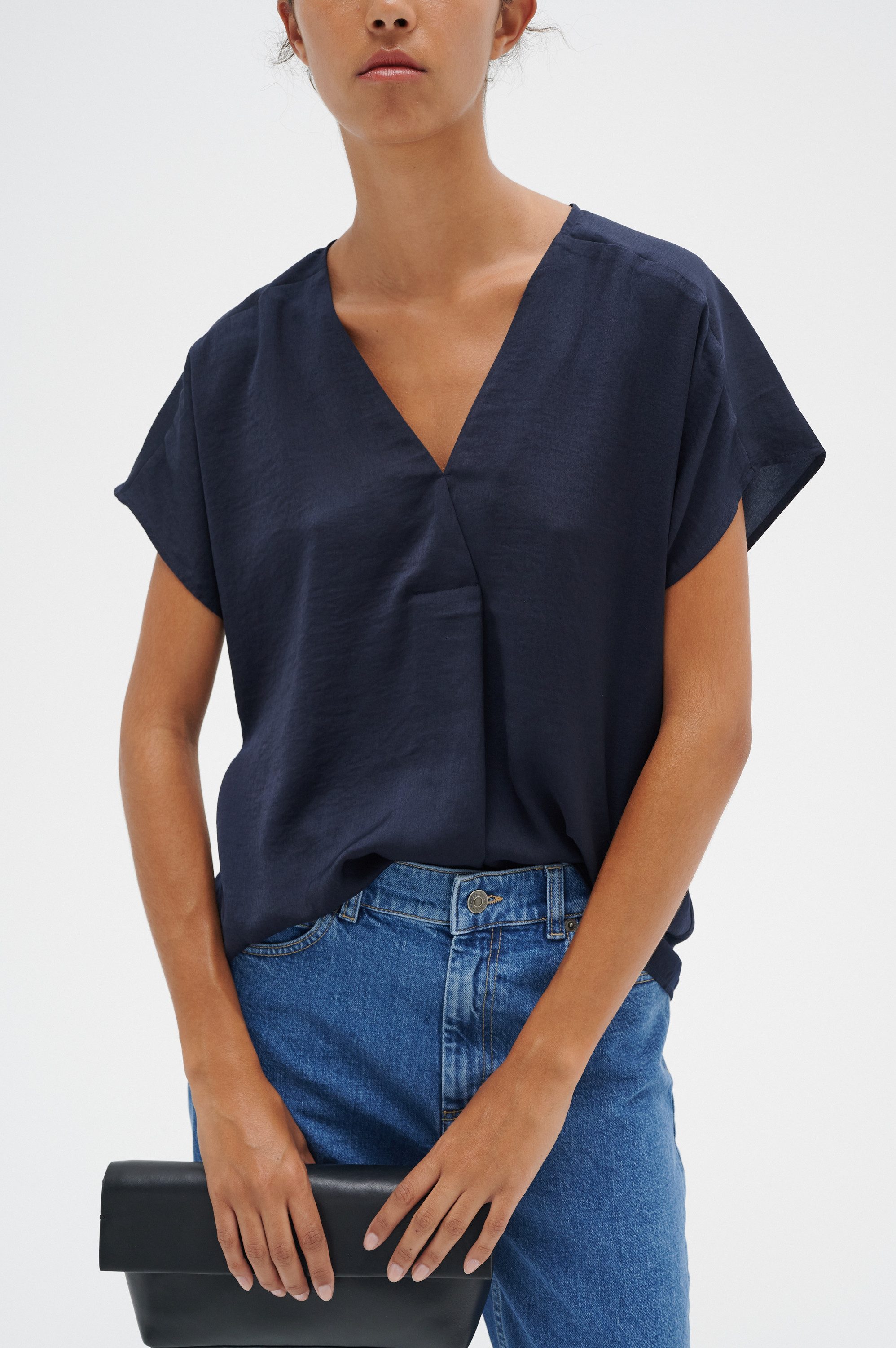 InWear Kurzarmbluse Kurzarm-Bluse RindaIW
