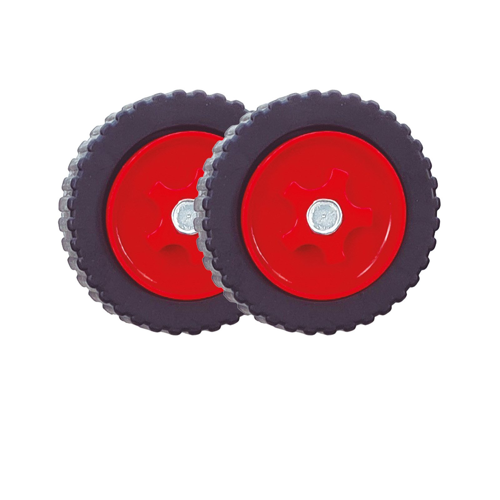 Genius Akku-Rasentrimmer Rotorazer 8in1 Gartengerät Räderpaar, (1.tlg- SET), Umbau zum Rasenmäher