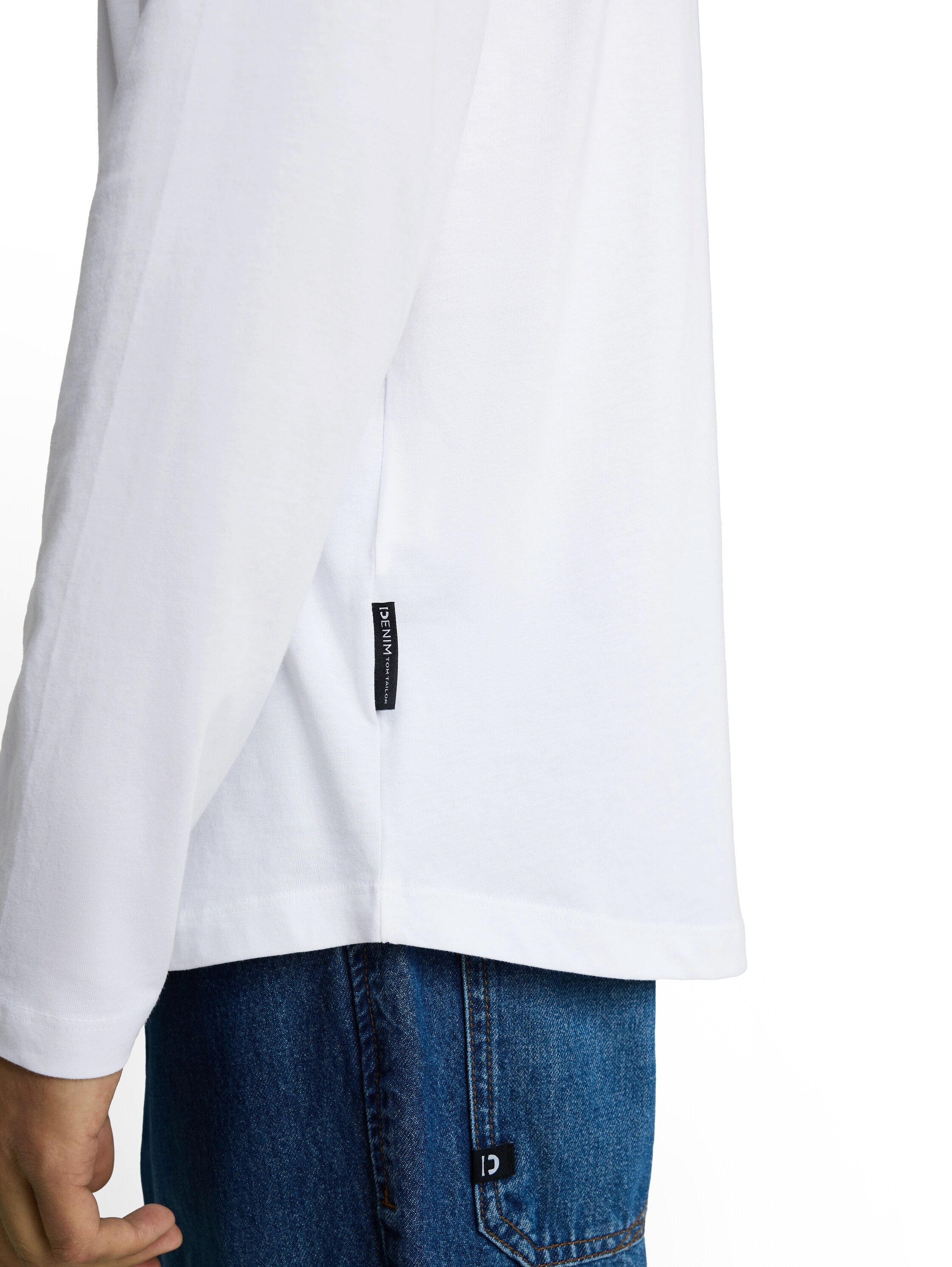 TOM TAILOR Denim Rundhalsshirt