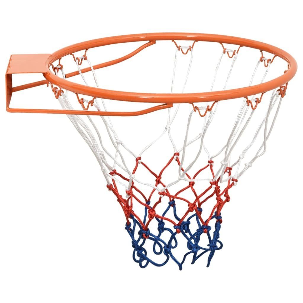 vidaXL Basketballkorb 39 cm Basketballring Orange 39 cm Stahl