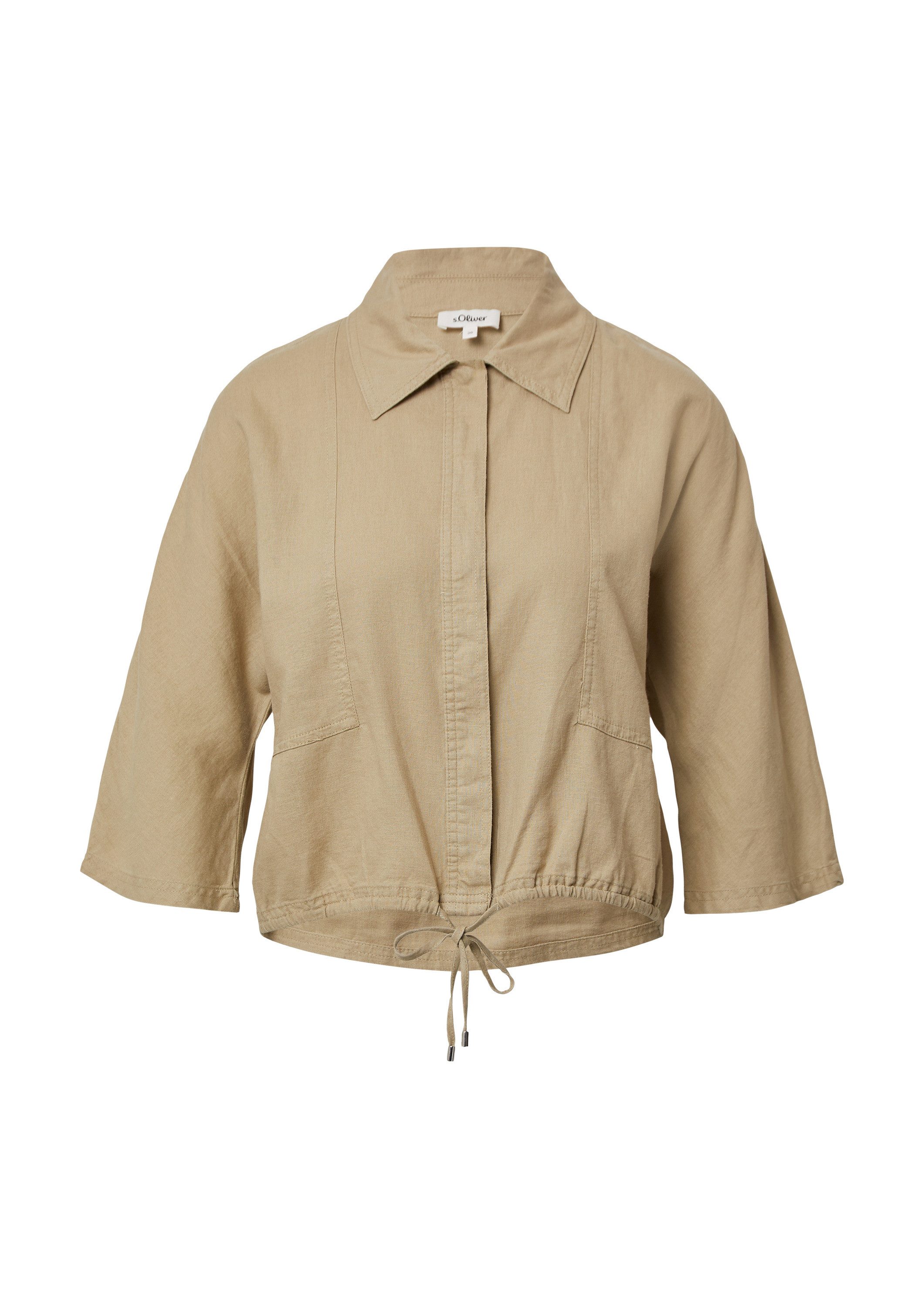 s.Oliver Kurzarmbluse Bluse (1-tlg) günstig online kaufen