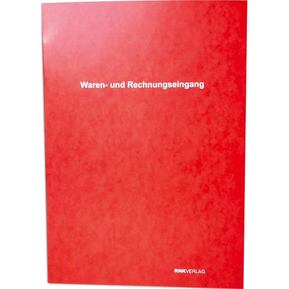 RNK Verlag Notizbuch Waren- und Rechnungseingangsbuch DIN A4 60 Seiten, Buchhaltung