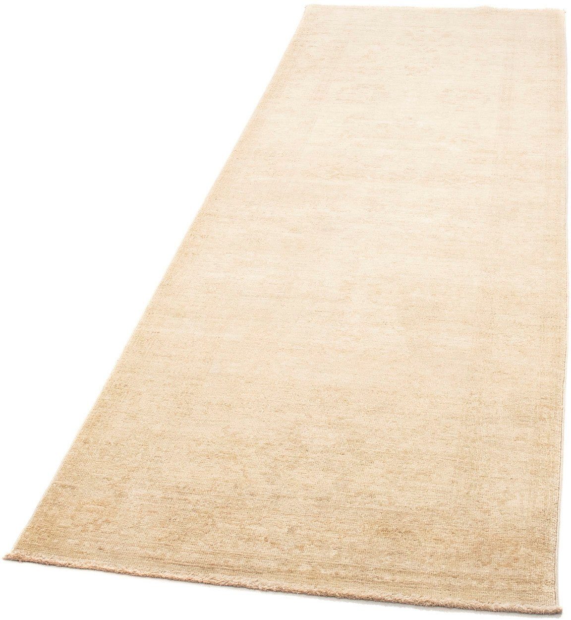 Orientteppich Ziegler - 242 x 80 cm - beige, morgenland, rechteckig, Höhe: 6 mm, Wohnzimmer, Handgeknüpft, Einzelstück mit Zertifikat