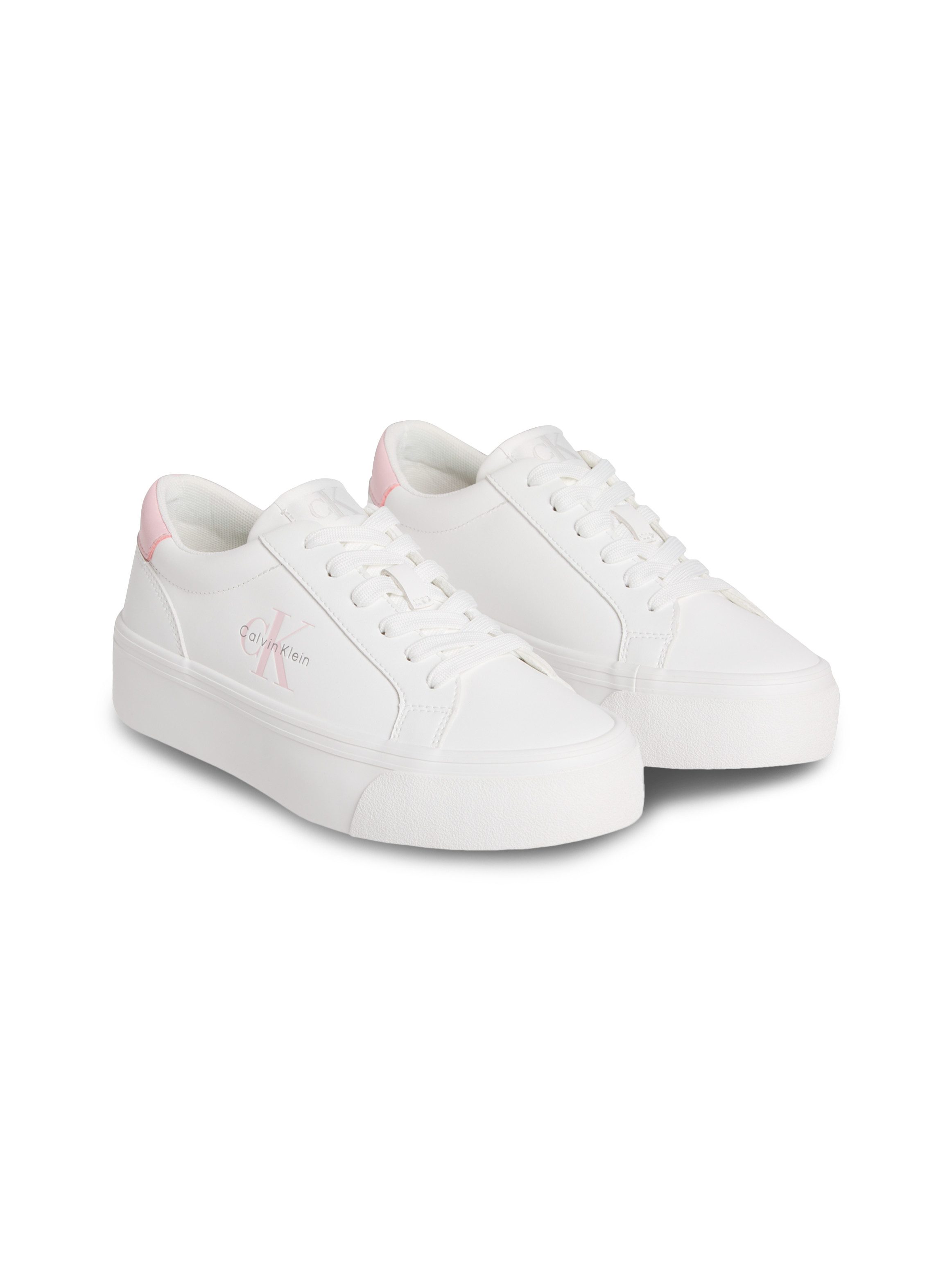 VULC FLATF LTH LOGO TAG Plateausneaker