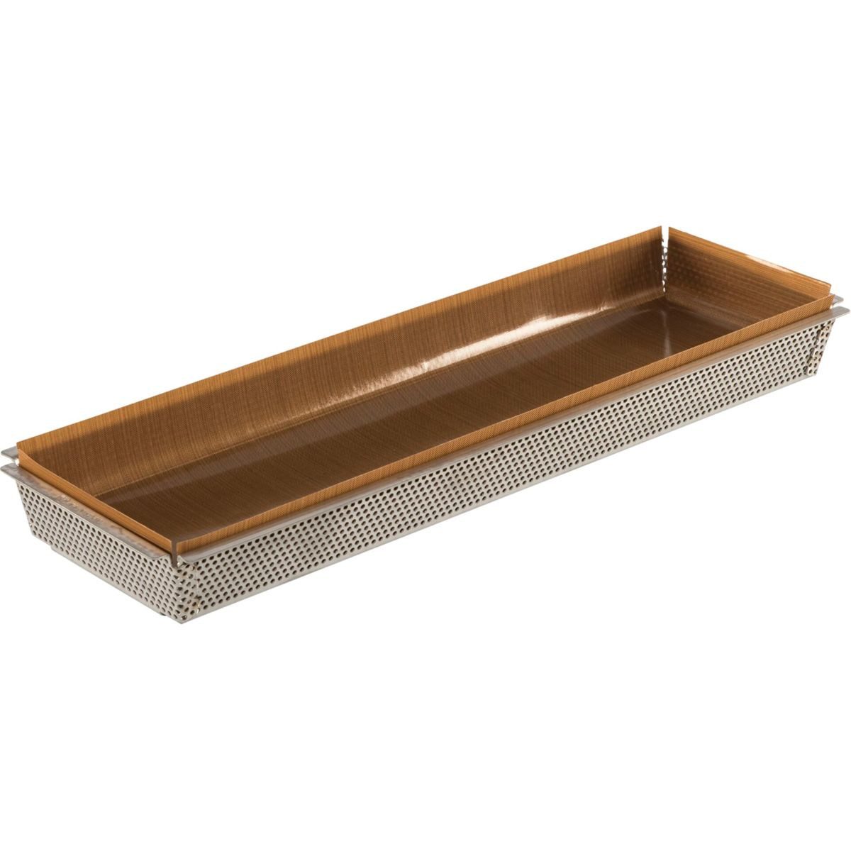 Leberkäsform 2,5 kg aus Edelstahl 300x140x90mm