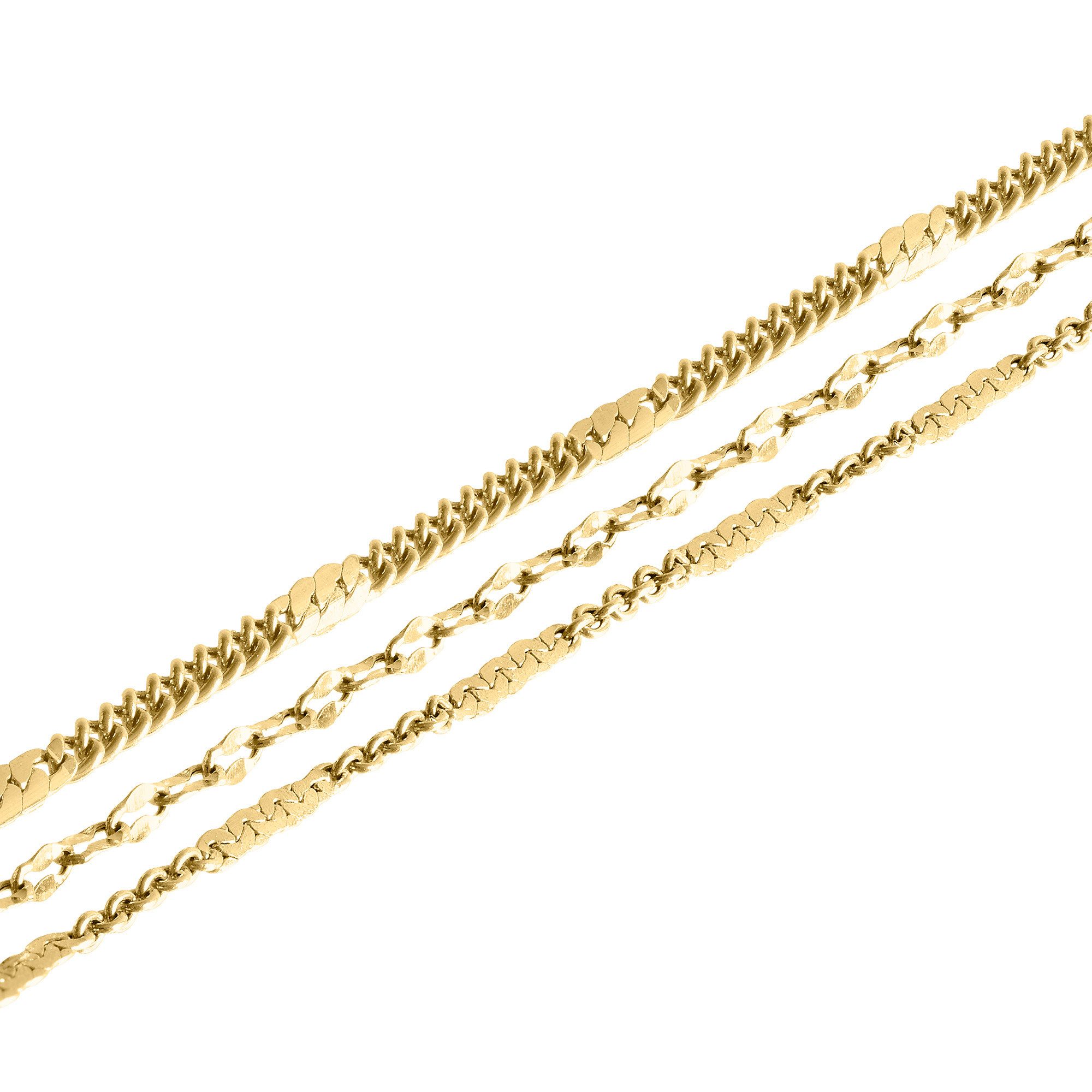 Liebeskind Berlin Fußkette Schmuck Edelstahl Sparkling With Layer günstig online kaufen