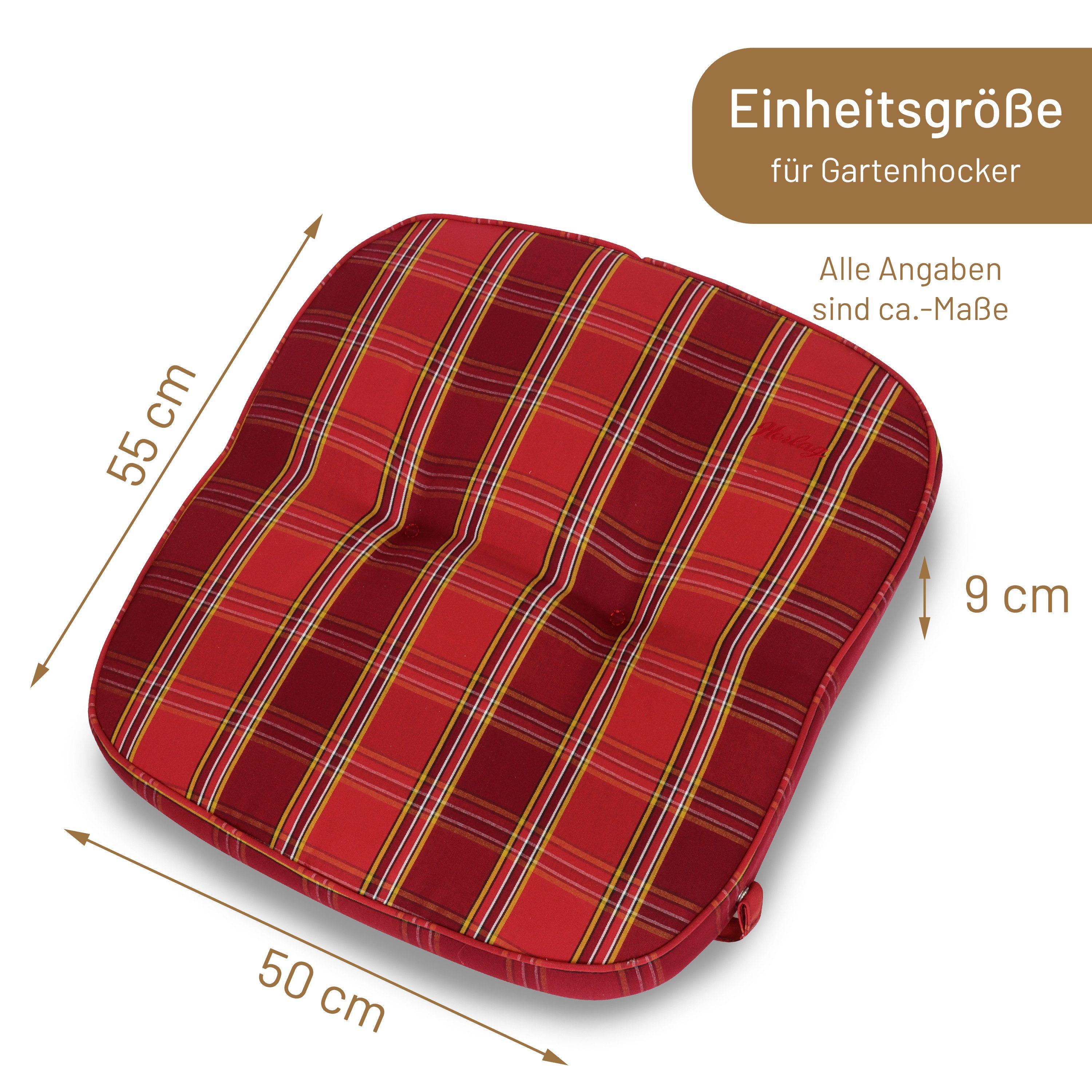 Herlag Hockerauflage Tilly