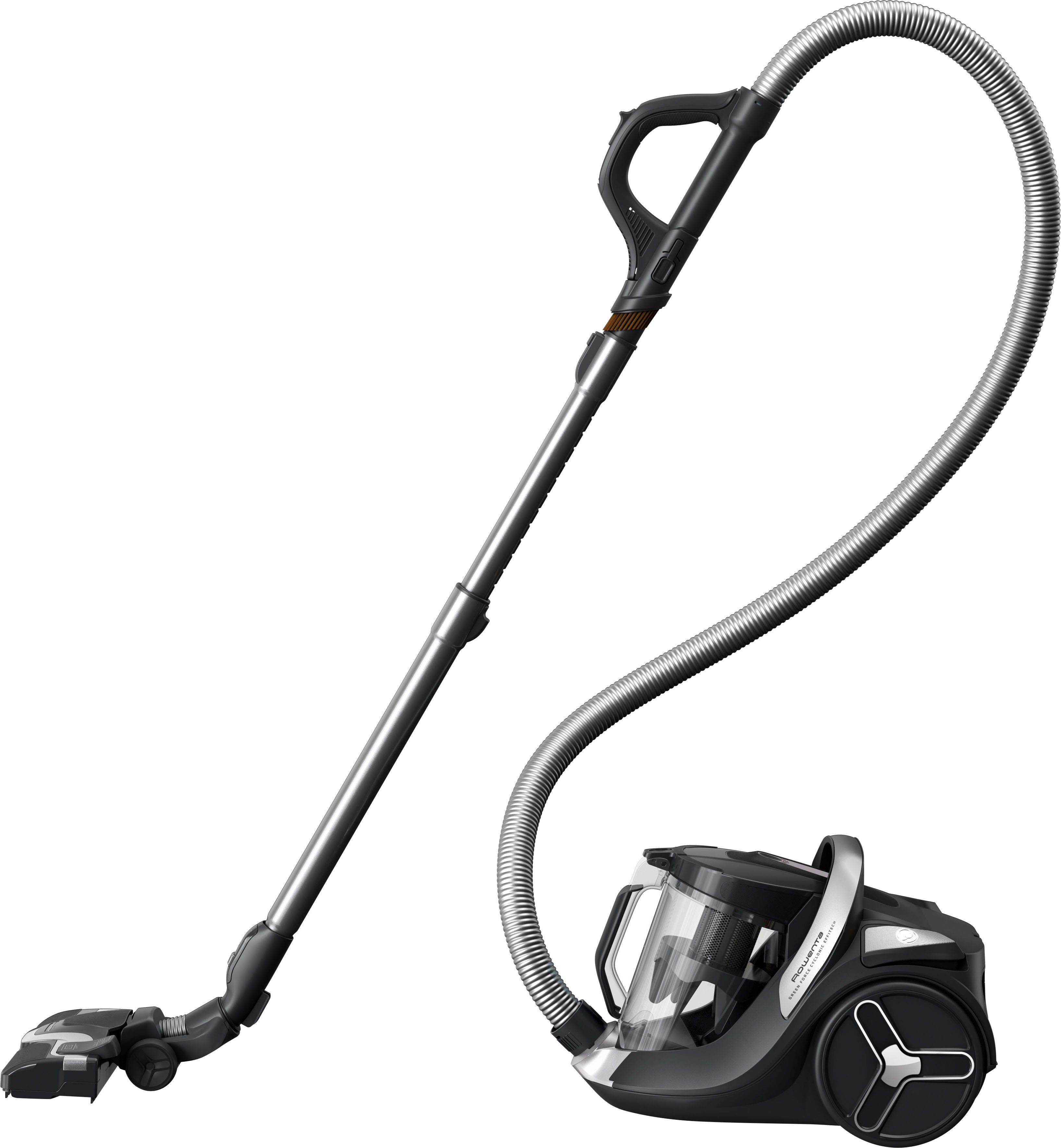 Rowenta Bodenstaubsauger RO7C66 Green Force Cyclonic Effitech, 500 W, beutellos