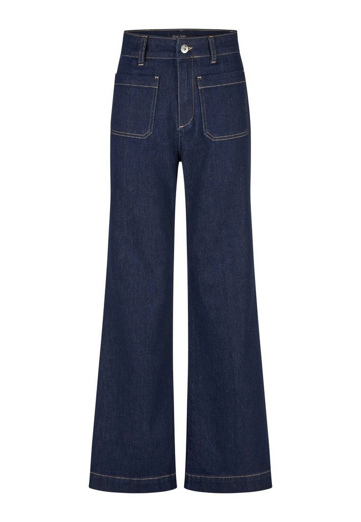 MARC AUREL Stoffhose Flared Jeans mit aufgesetzten Tasch