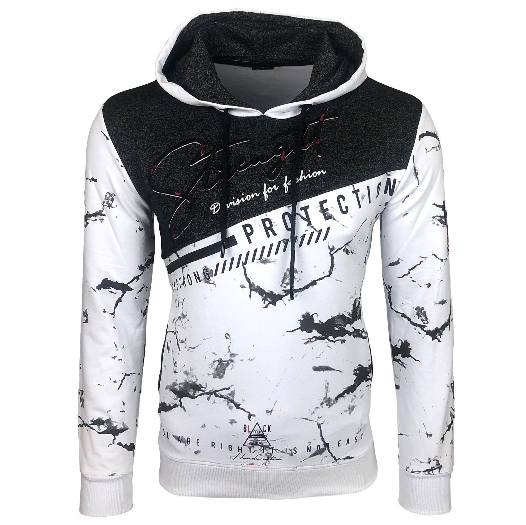 Baxboy Hoodie Baxboy Herren Pullover Hoodie Sweatshirt Langarm Kapuzenpullo günstig online kaufen