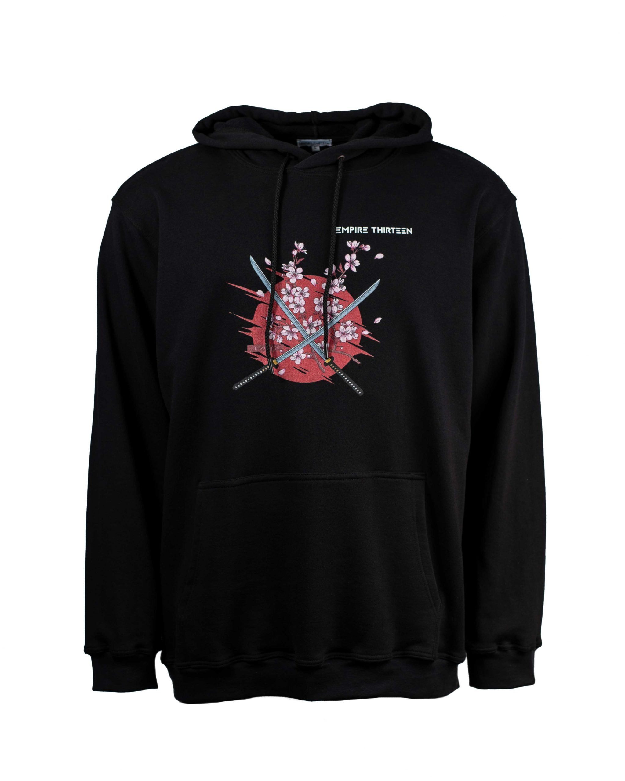 EMPIRE-THIRTEEN Hoodie SAKURA mit Print