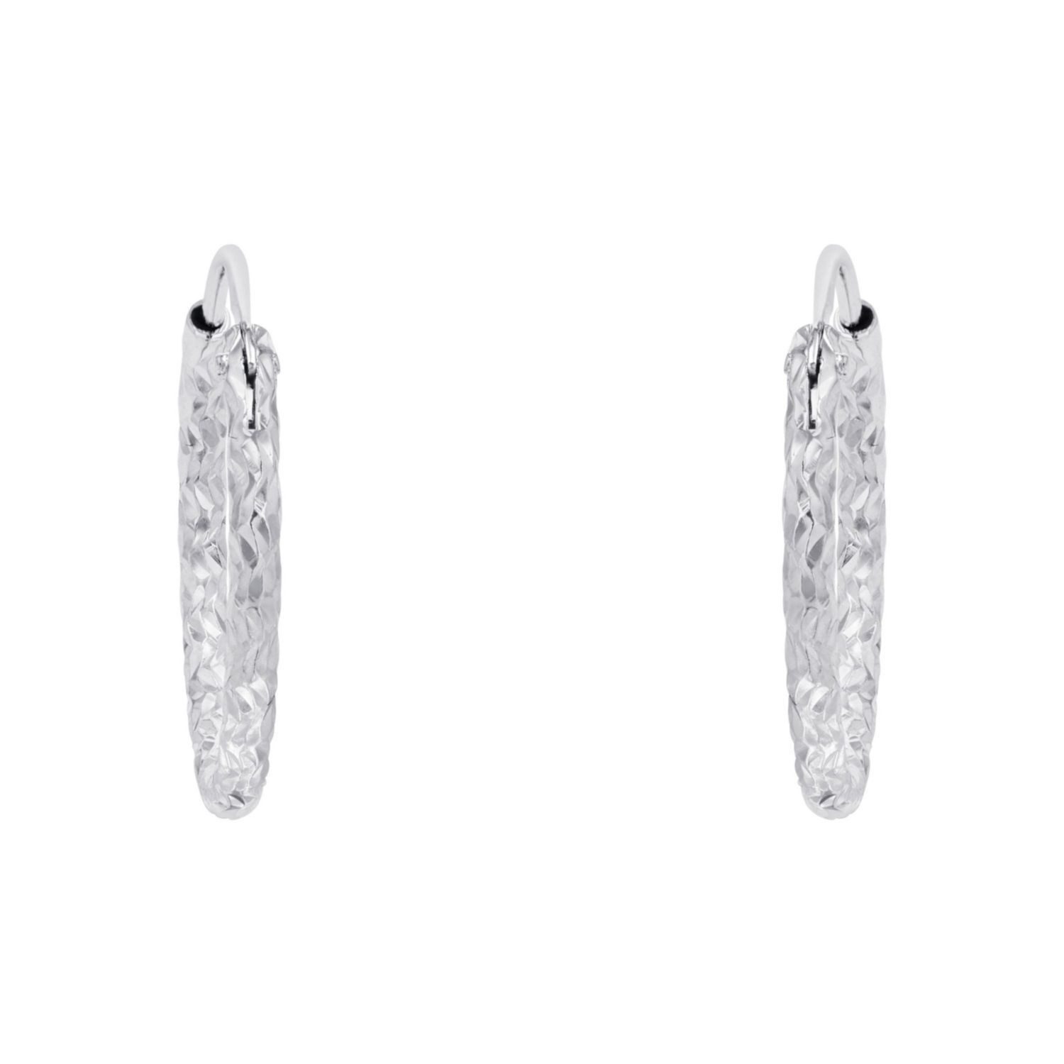 Amor Paar Creolen Amor Creolen für Damen, 925 Sterling Silber (Creole, 2-tlg)